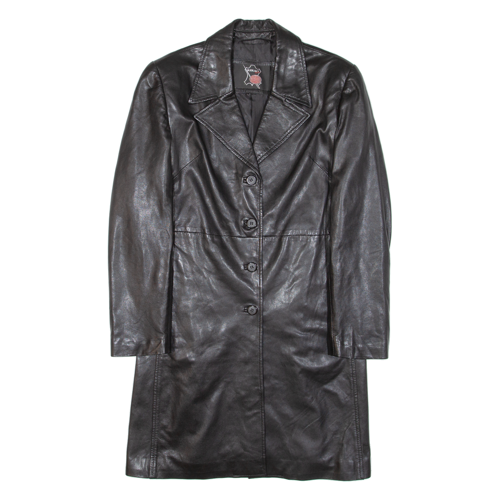 Buy KINAFF Womens Overcoat Coat Black Leather S Refurbished - $50.69 KINAFF Womens Overcoat Coat Black Leather S Refurbished - N/A refurbished available on Cerqular