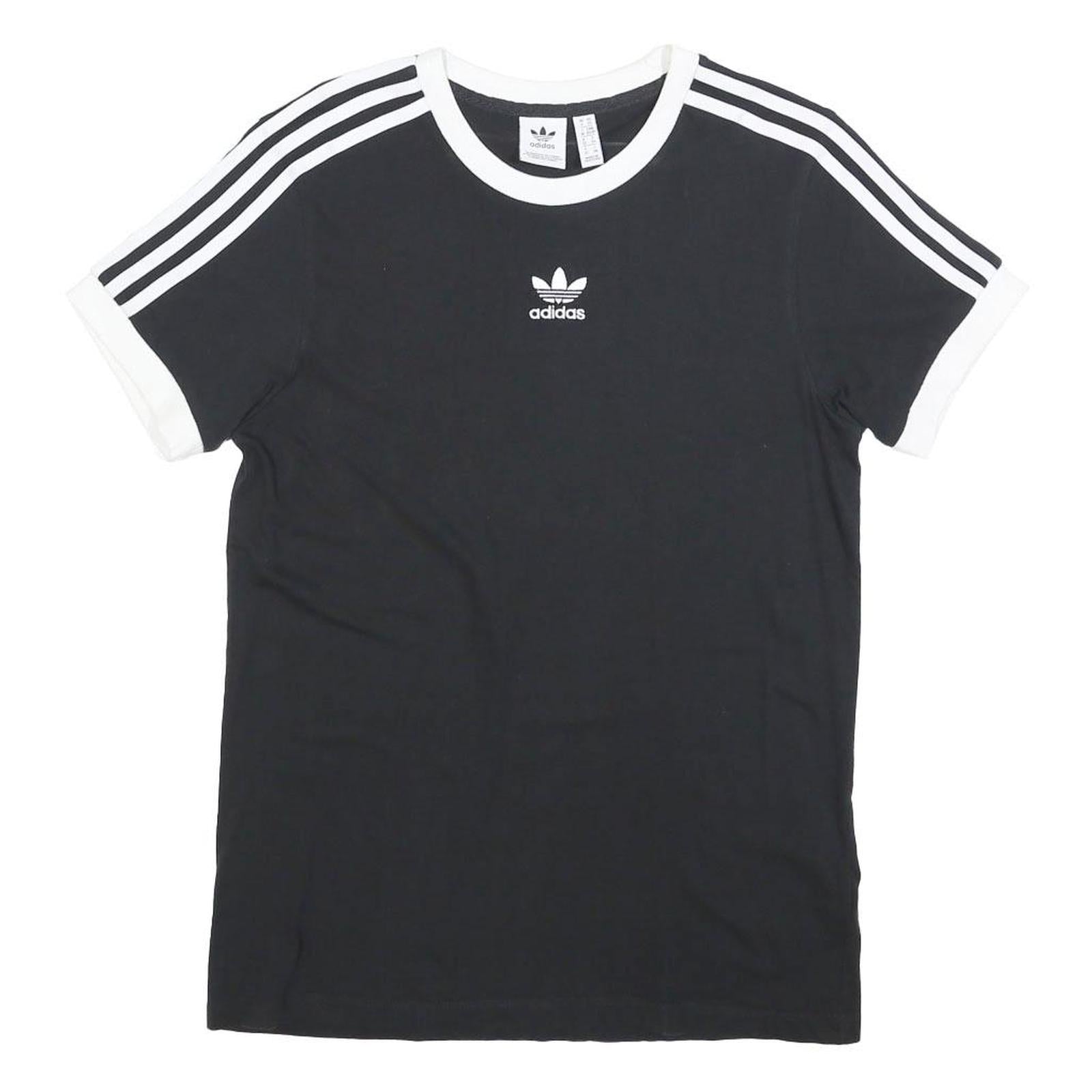 Buy ADIDAS Womens Black & White T-Shirt UK 6 Short Sleeve Crew Neck 3 Stripes Refurbished - $16.89 ADIDAS Womens Black & White T-Shirt UK 6 Short Sleeve Crew Neck 3 Stripes Refurbished - N/A refurbished available on Cerqular