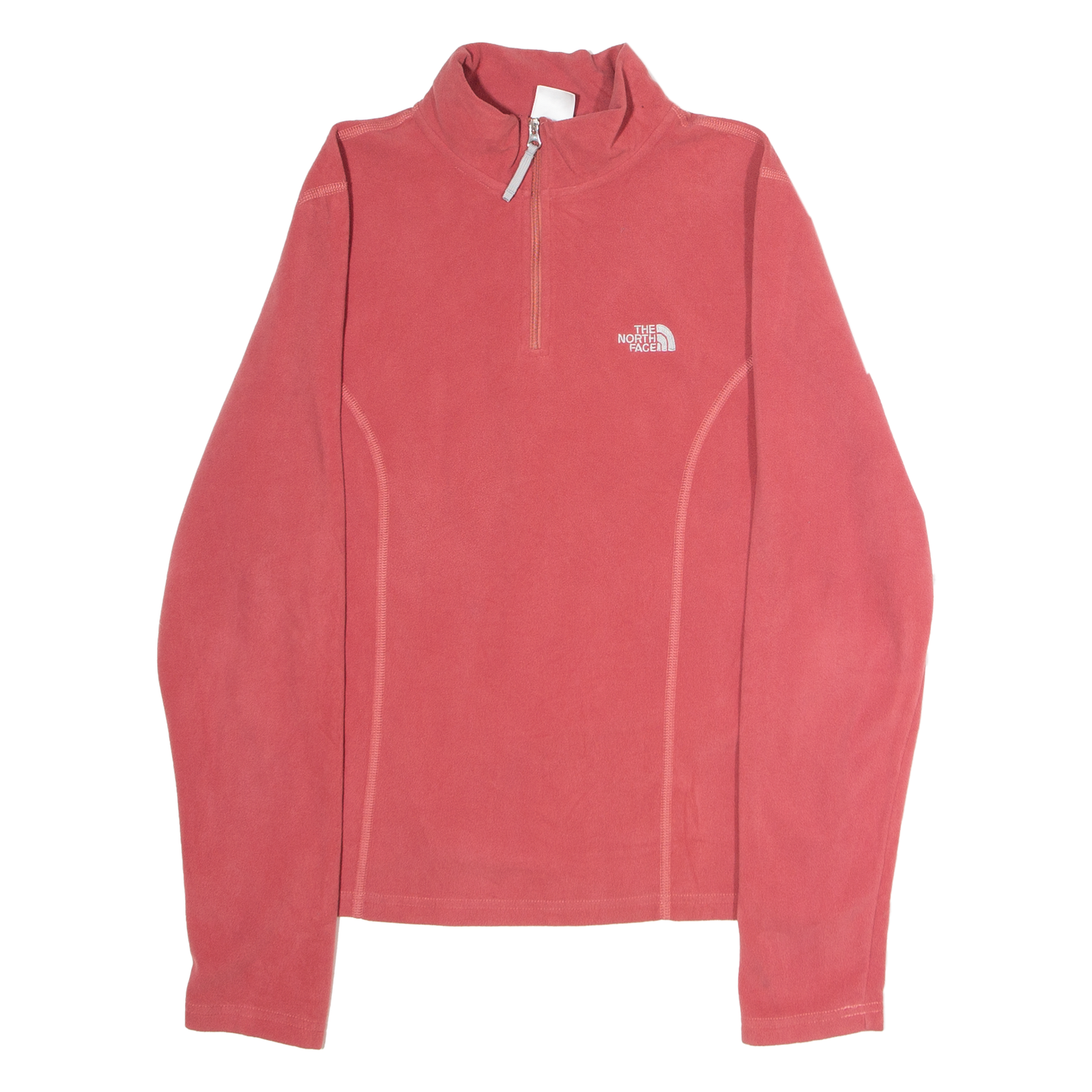 THE NORTH FACE Womens Fleece Pink 1/4 Zip M Refurbished - N/A refurbished available on Cerqular