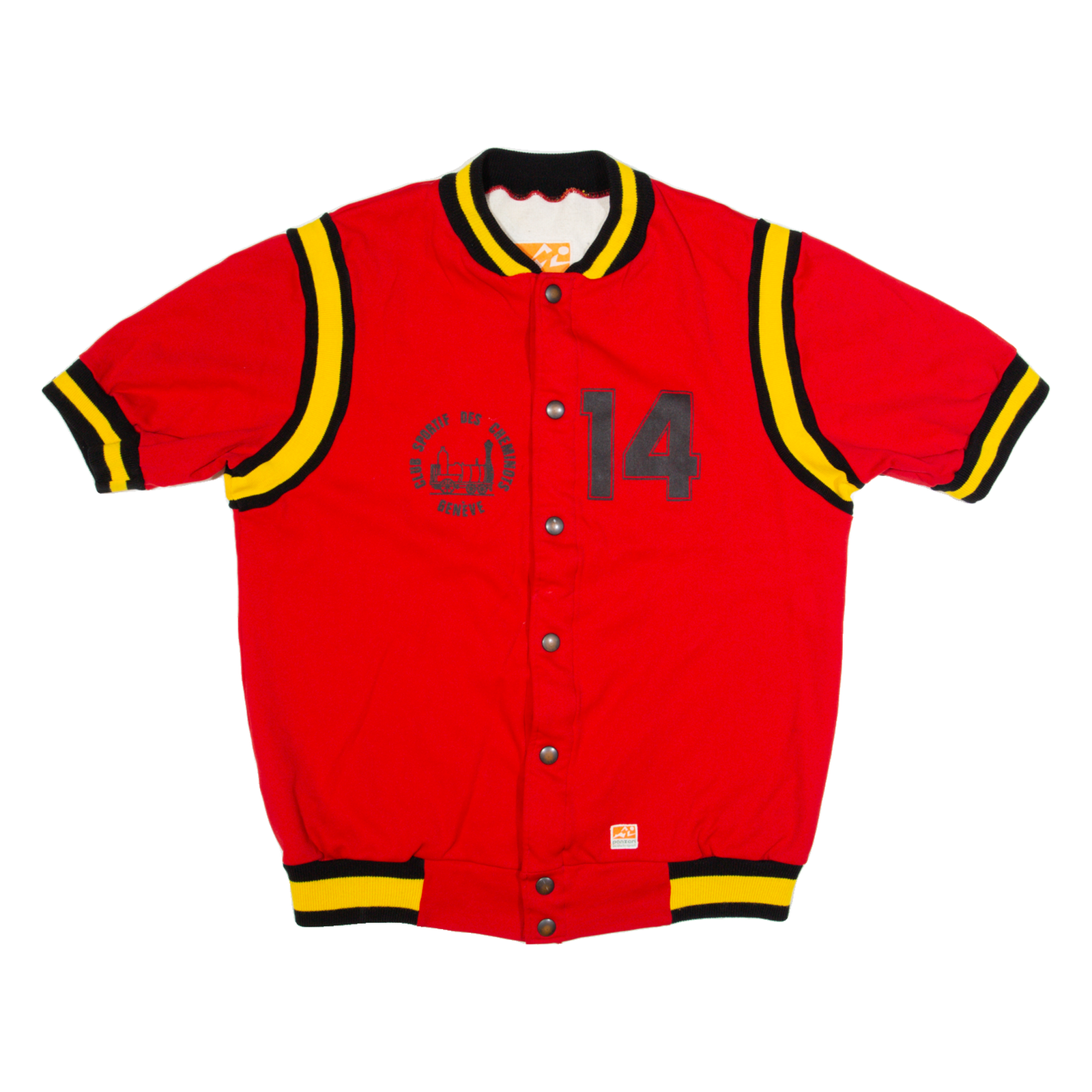 PANZERI Short Sleeve Mens Jacket Red L Refurbished - N/A refurbished available on Cerqular