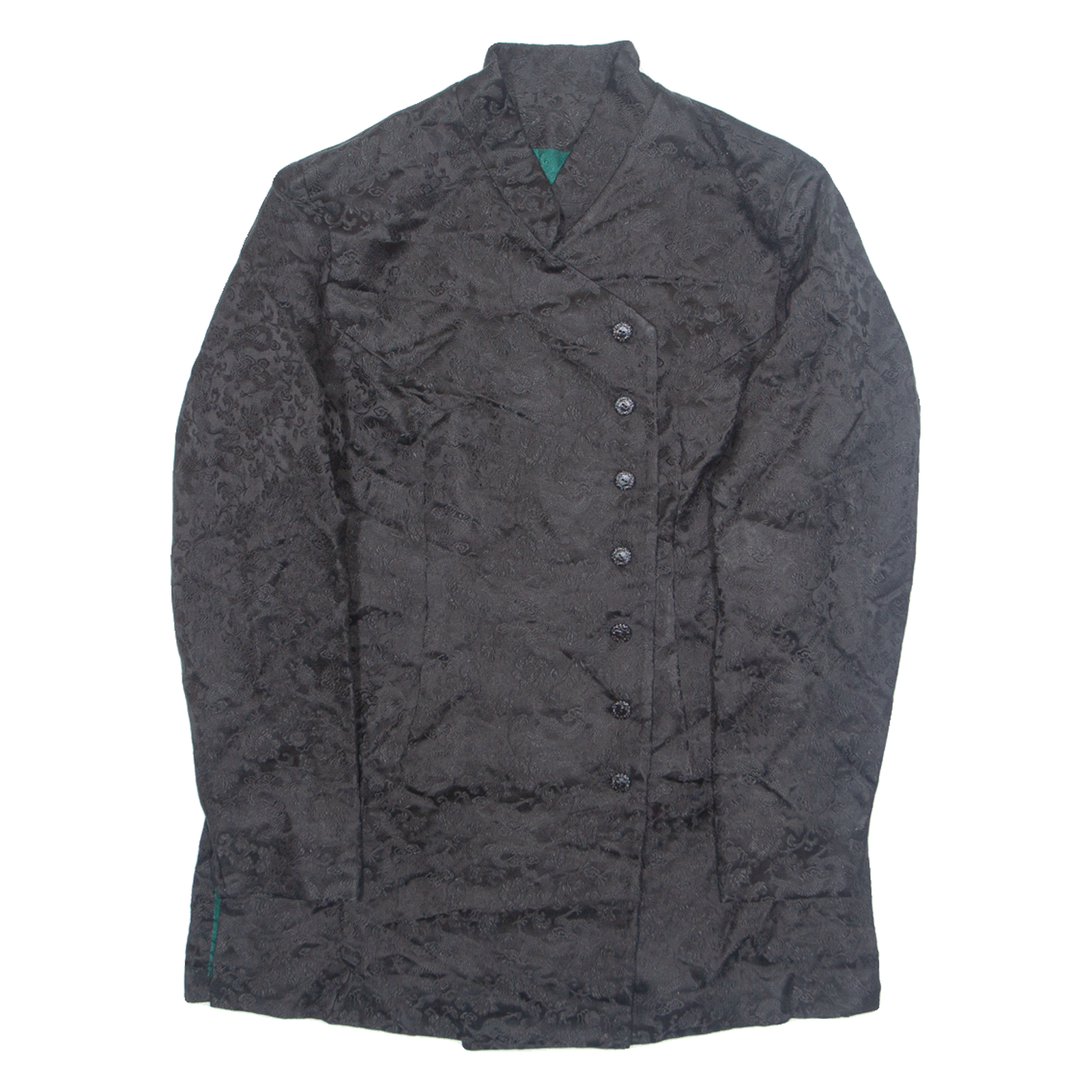 Eastern Inspired Womens Blazer Jacket Black Floral S Refurbished - N/A refurbished available on Cerqular