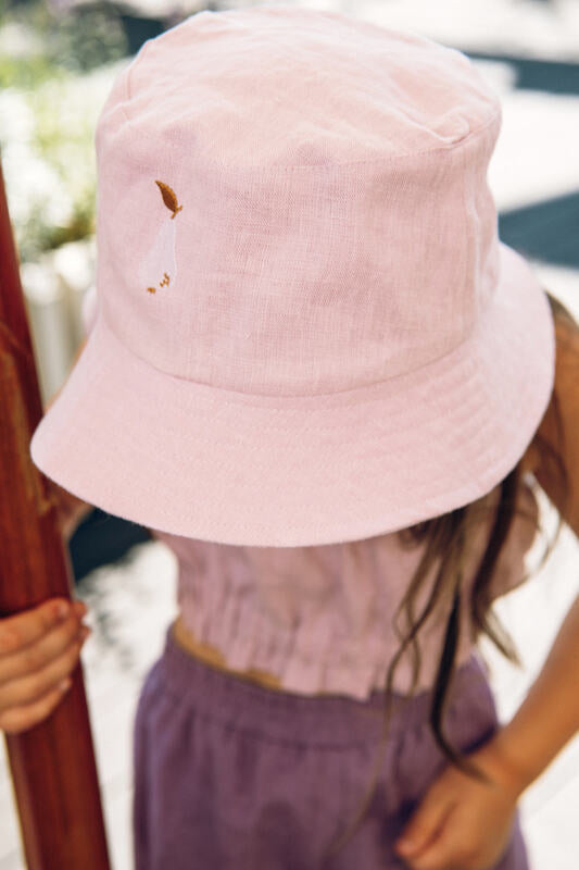 Bucket hat - Lilac | Size: 3-6y (52/54cm) Refurbished - N/A (Note: This brand may not be well-known globally refurbished available on Cerqular