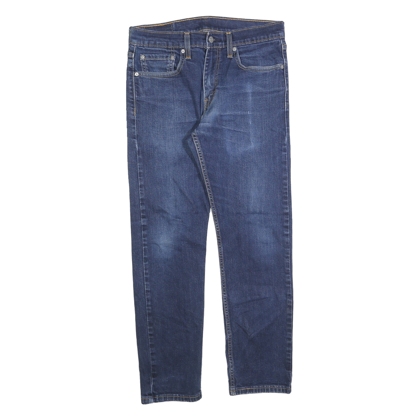 LEVI'S 502 Mens Jeans Blue Slim Straight Denim Medium W31 L27 Slim Fit Refurbished - N/A refurbished available on Cerqular