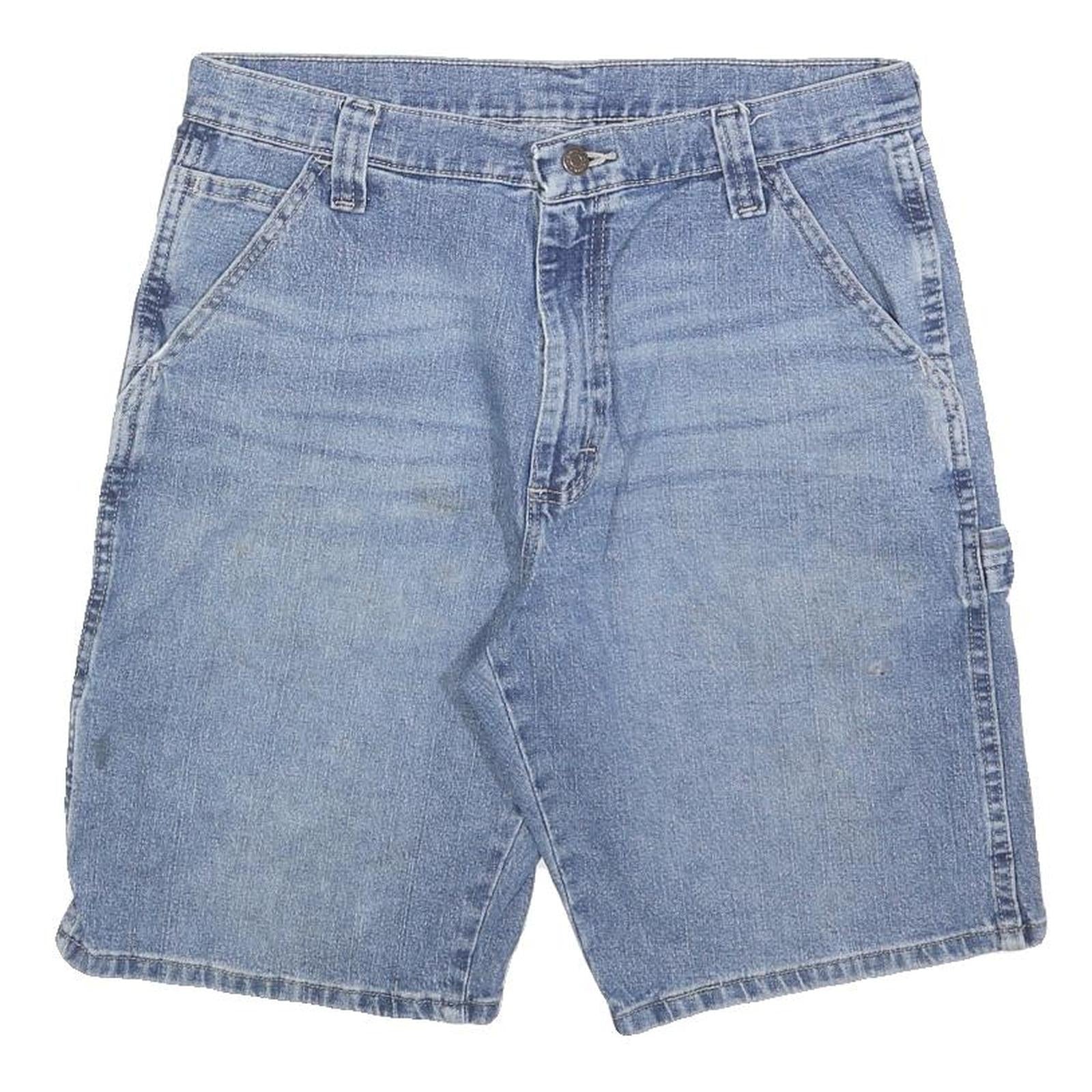 Buy WRANGLER Mens Denim Blue Casual Shorts M W32 Carpenter Workwear Fit Refurbished - $22.09 WRANGLER Mens Denim Blue Casual Shorts M W32 Carpenter Workwear Fit Refurbished - N/A refurbished available on Cerqular