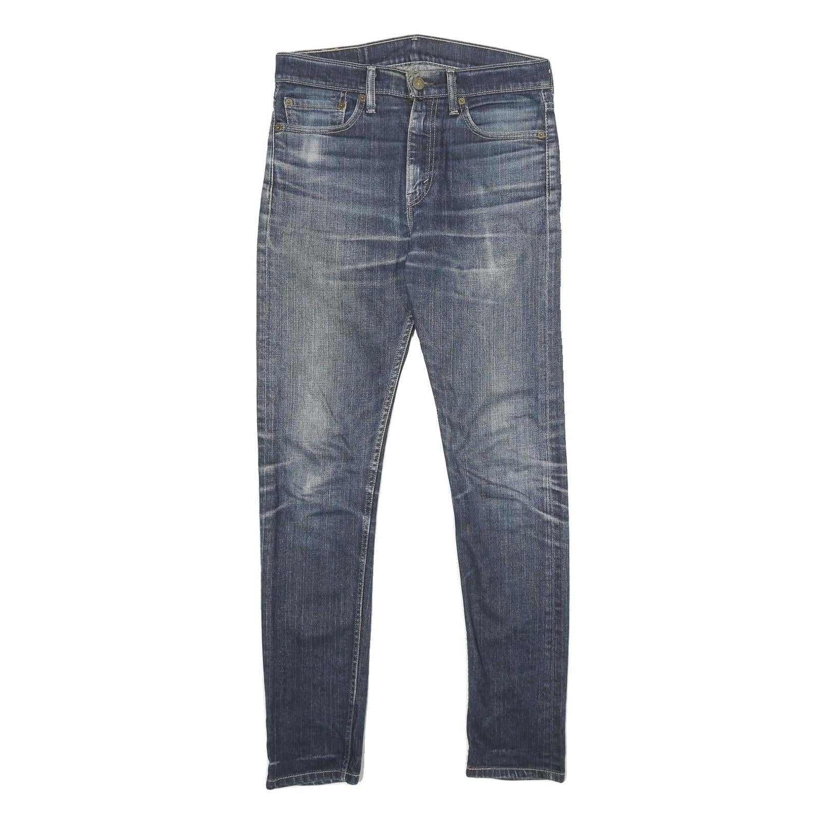 LEVI'S 510 Mens Jeans Blue Slim Skinny Denim Medium W31 L32 Stretch Cotton Refurbished - N/A refurbished available on Cerqular