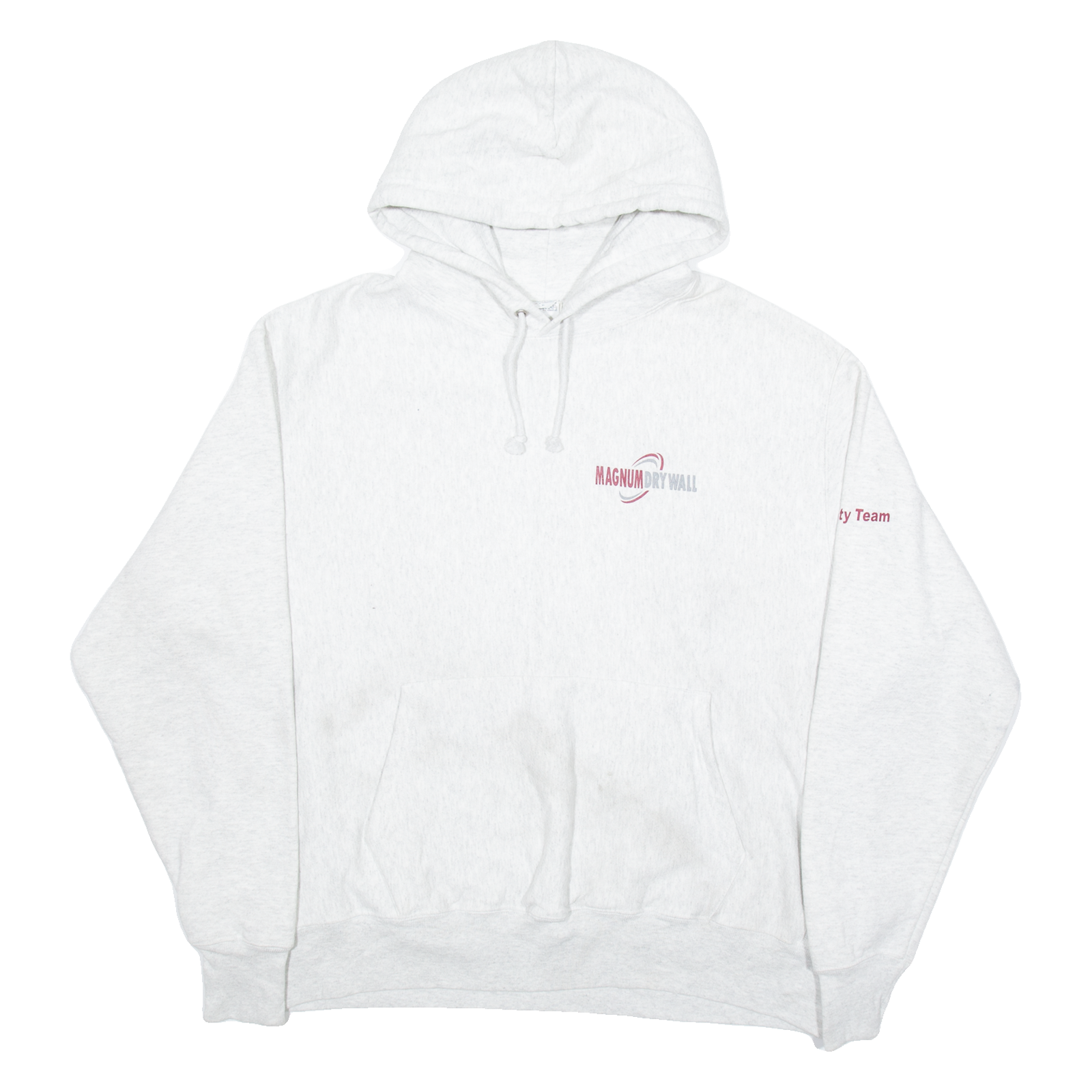 CHAMPION Magnum Drywall Mens Grey Hoodie XL Refurbished - N/A refurbished available on Cerqular