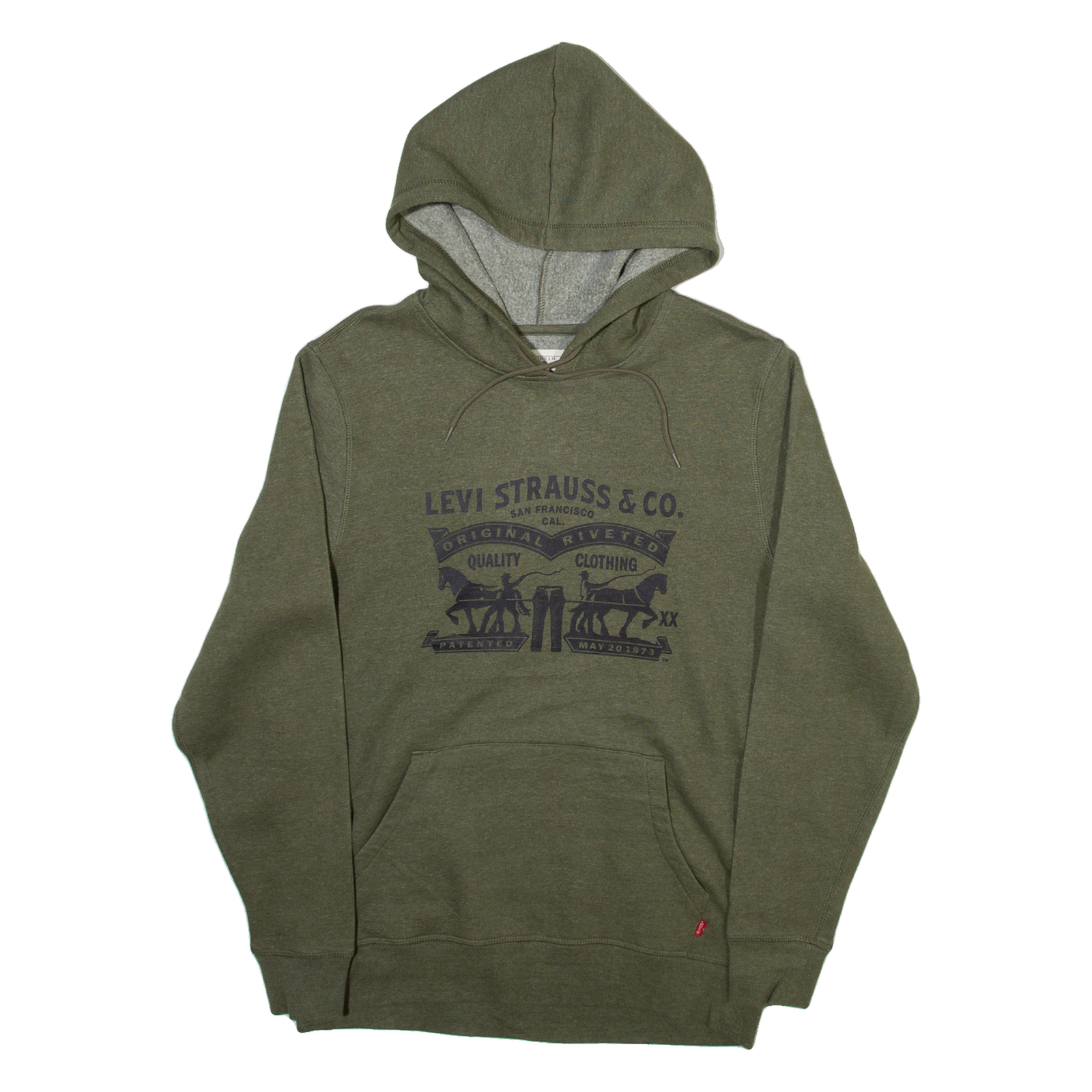 LEVI'S Mens Green Hoodie S Refurbished - N/A refurbished available on Cerqular