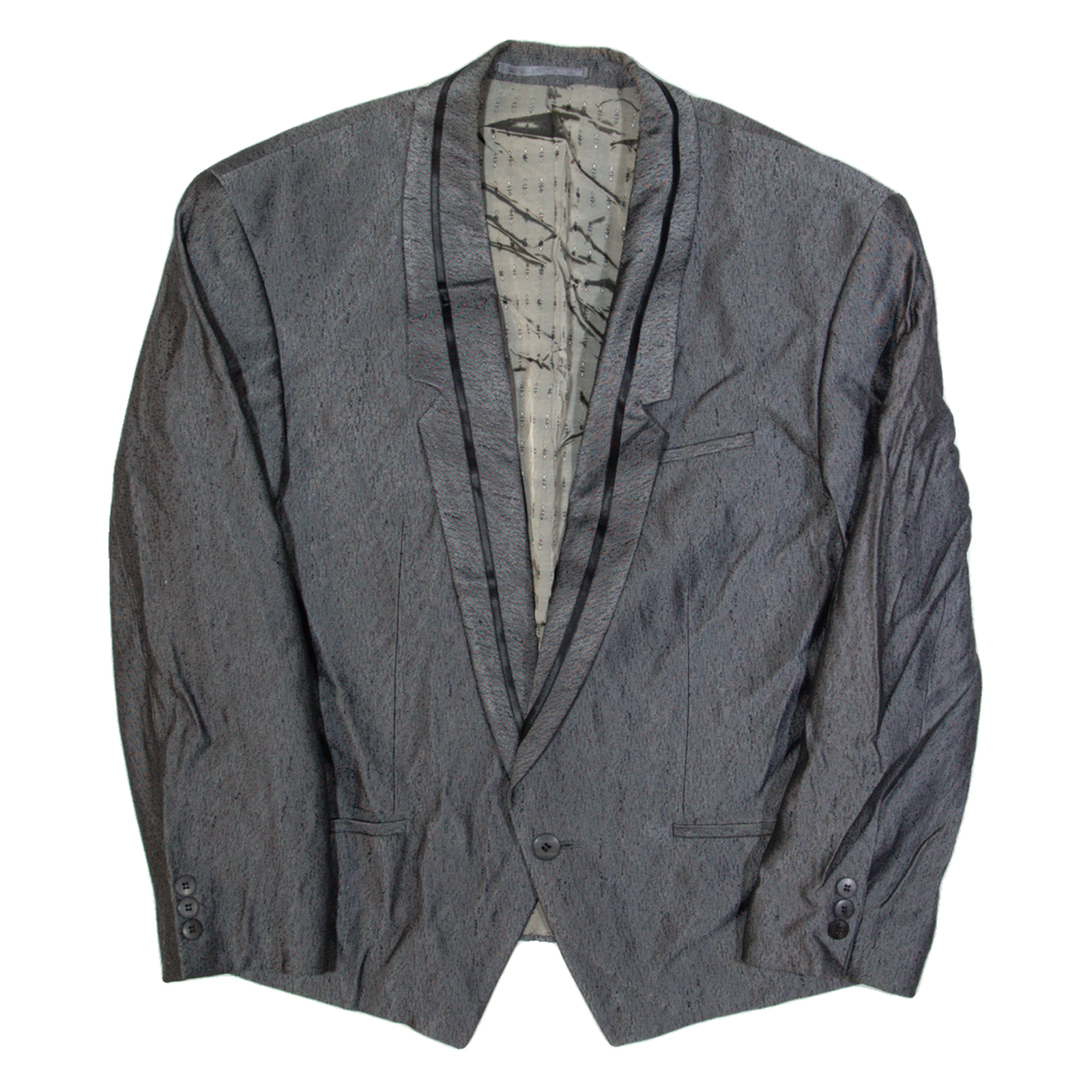 SCHILD Mens Blazer Jacket Grey 90s M Refurbished - N/A refurbished available on Cerqular