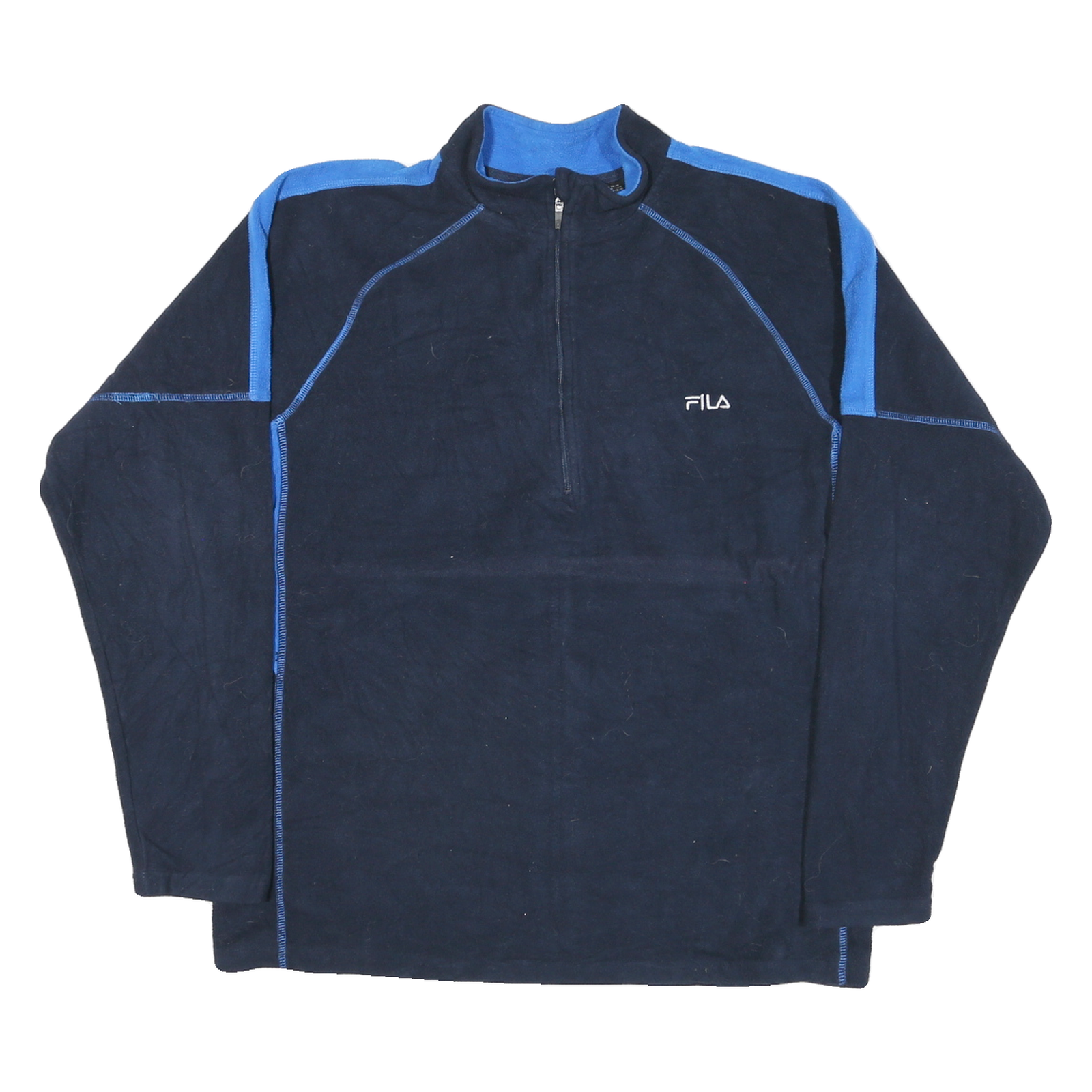 Buy FILA Mens Navy Blue Sports Jumper Polyester Blend Pullover Zip Neck M Casual Refurbished - $31.19 FILA Mens Navy Blue Sports Jumper Polyester Blend Pullover Zip Neck M Casual Refurbished - N/A refurbished available on Cerqular