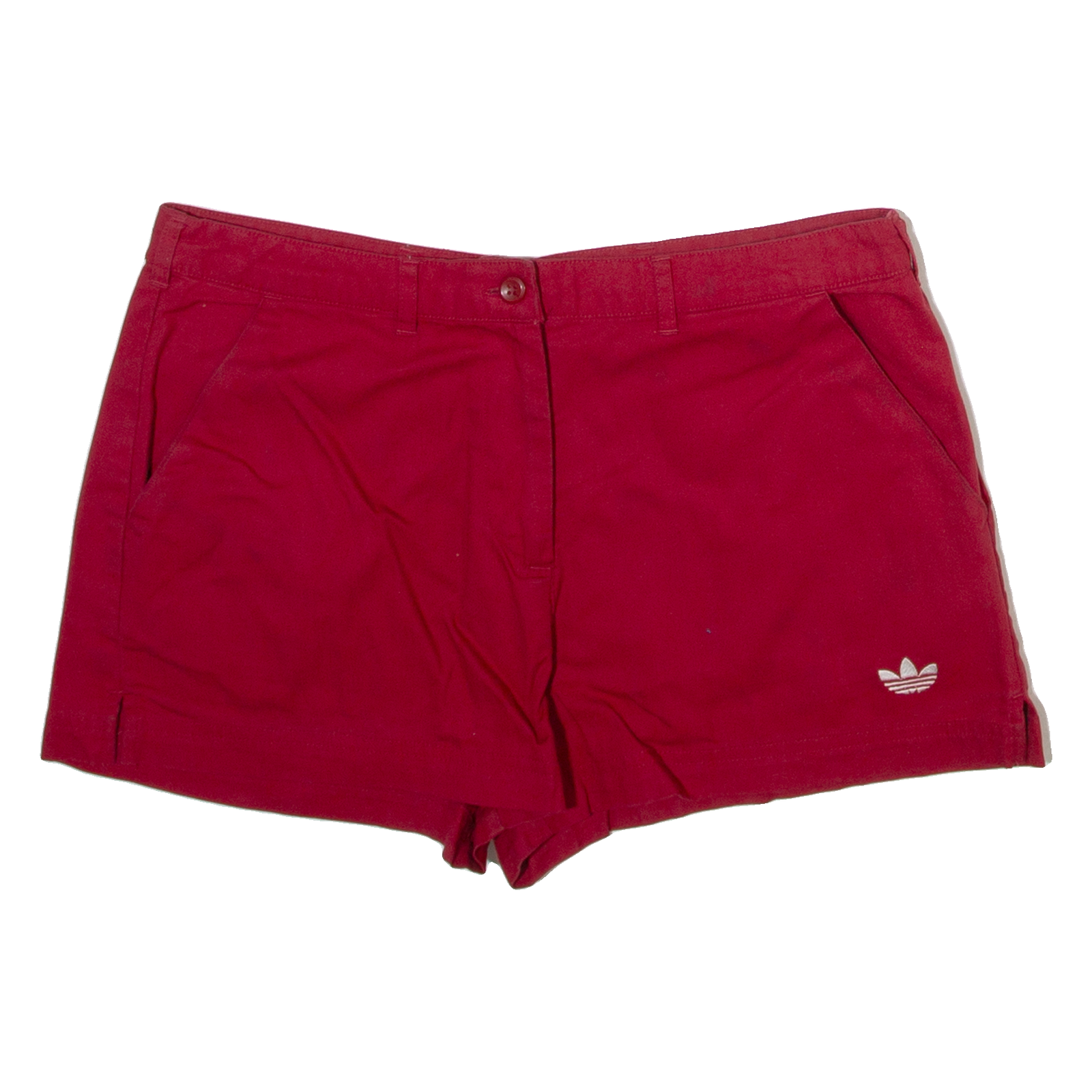 ADIDAS Womens Casual Shorts Red S W28 Refurbished - N/A refurbished available on Cerqular