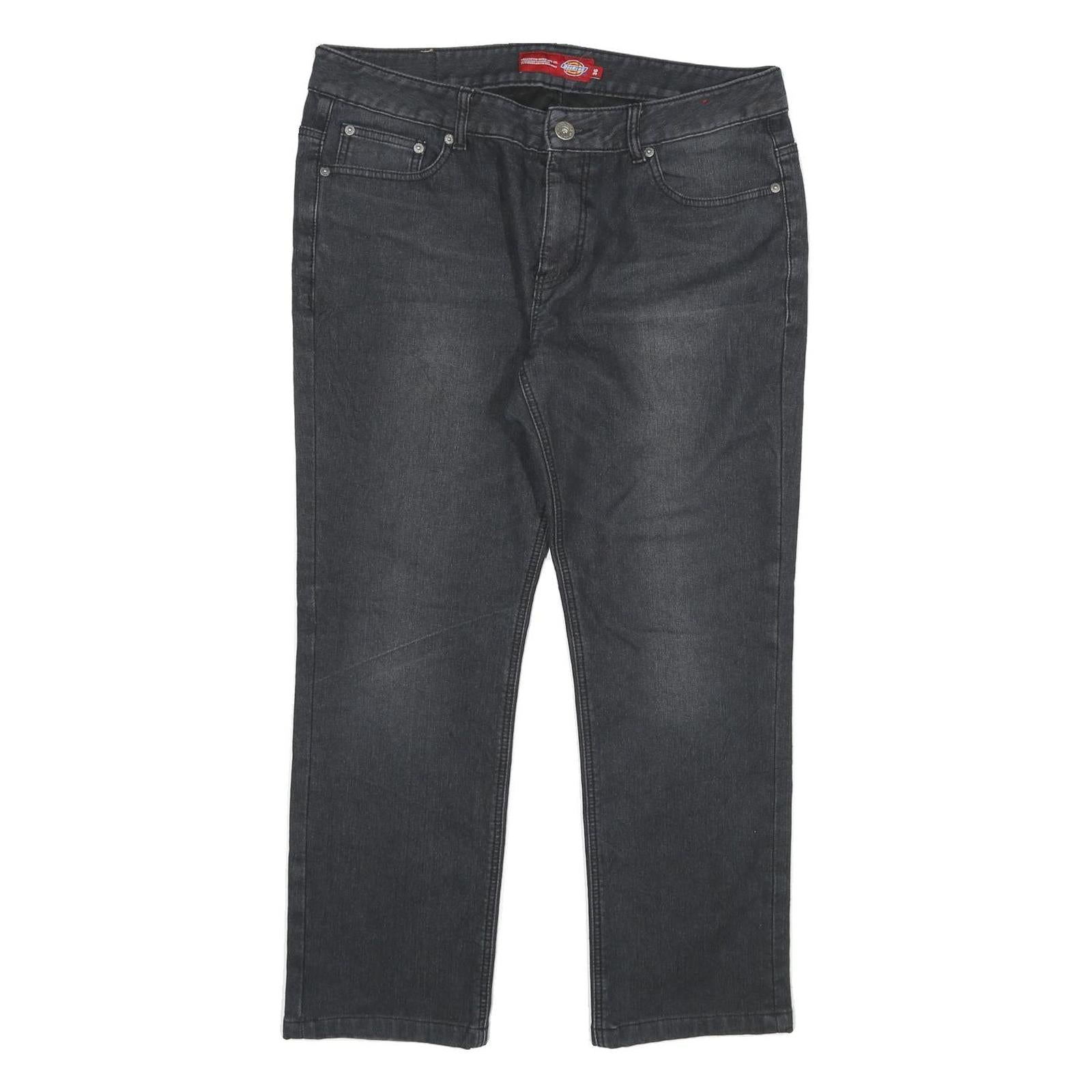 DICKIES Womens Jeans Regular Straight Denim Medium W36 L27 Casual Zip Fastening Refurbished - N/A refurbished available on Cerqular