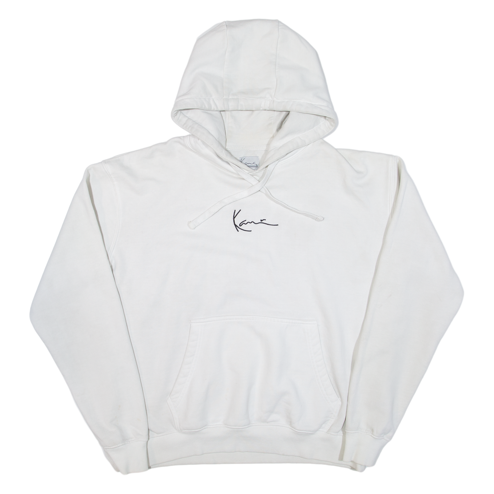 KARL KANI Mens White Hoodie S Refurbished - N/A refurbished available on Cerqular