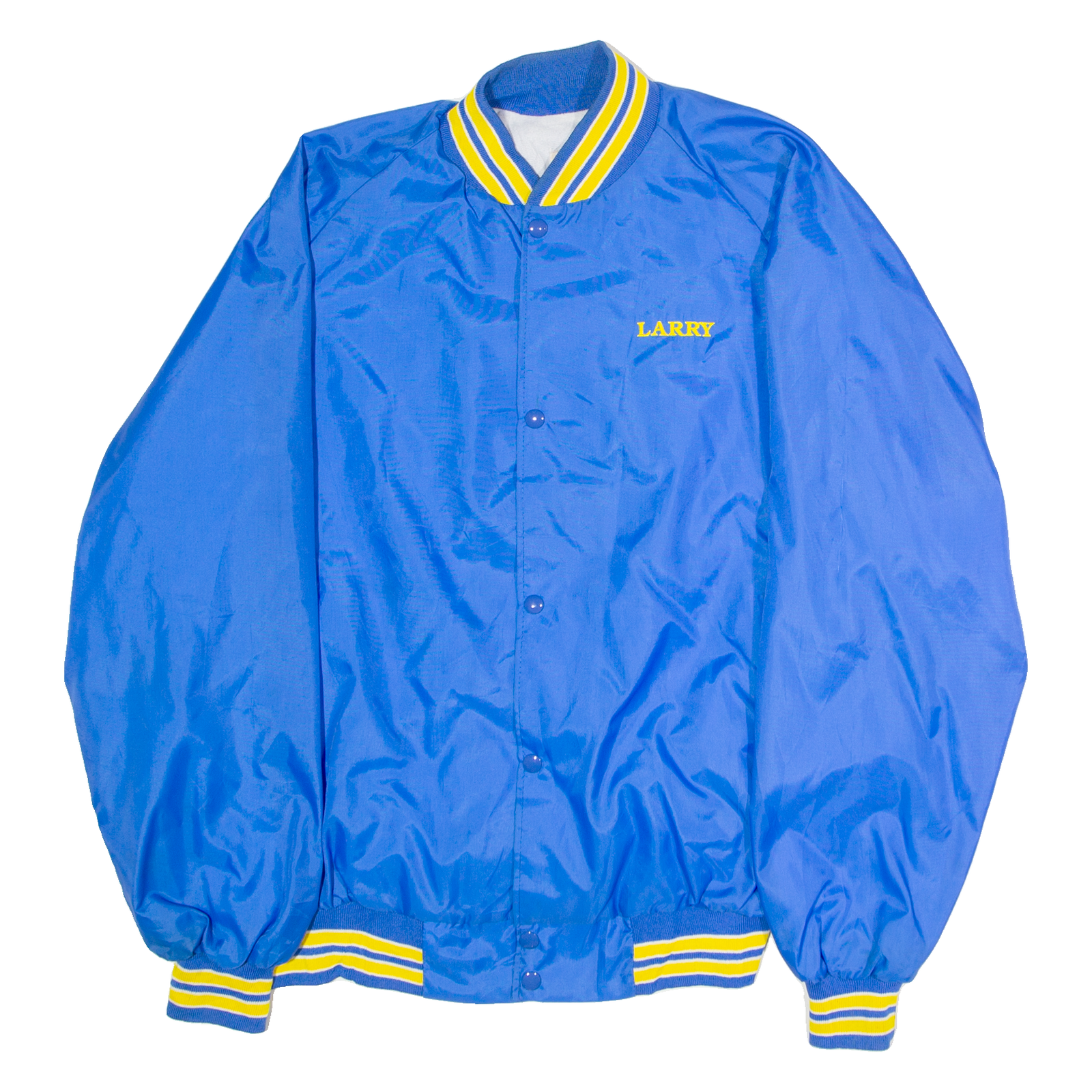 WEST ARK Port Charlotte Loyal Order Of Moose Lodge 212 'Larry' Mens Varsity Jacket Blue Nylon 80s USA XL Refurbished - N/A refurbished available on Cerqular