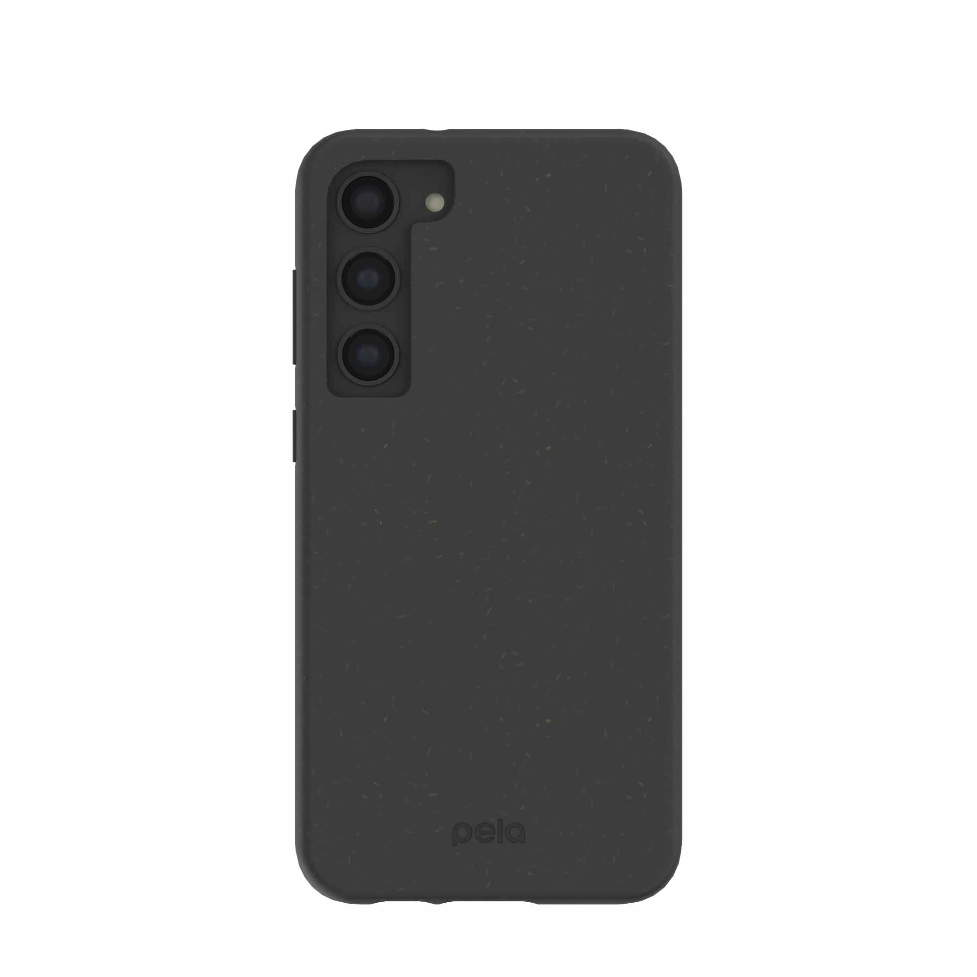Black Samsung S23+(Plus) Phone Case Refurbished - Pela Case refurbished available on Cerqular
