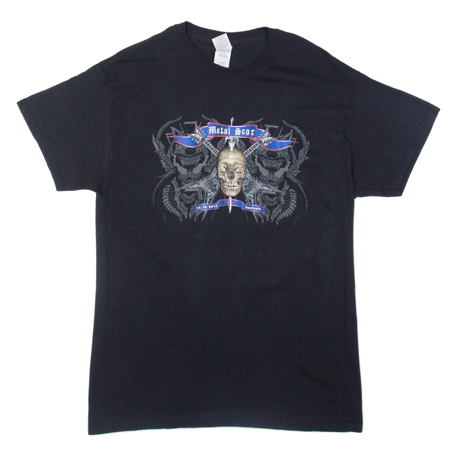 GILDAN Metal Scar Mens Band T-Shirt Black M Refurbished - N/A refurbished available on Cerqular