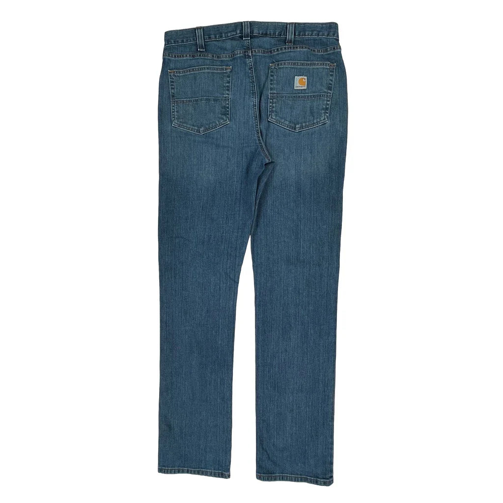 Carhartt Jeans - 36W 36L Blue Cotton Refurbished - Thrifted (note: this is a term often used to describe second- refurbished available on Cerqular