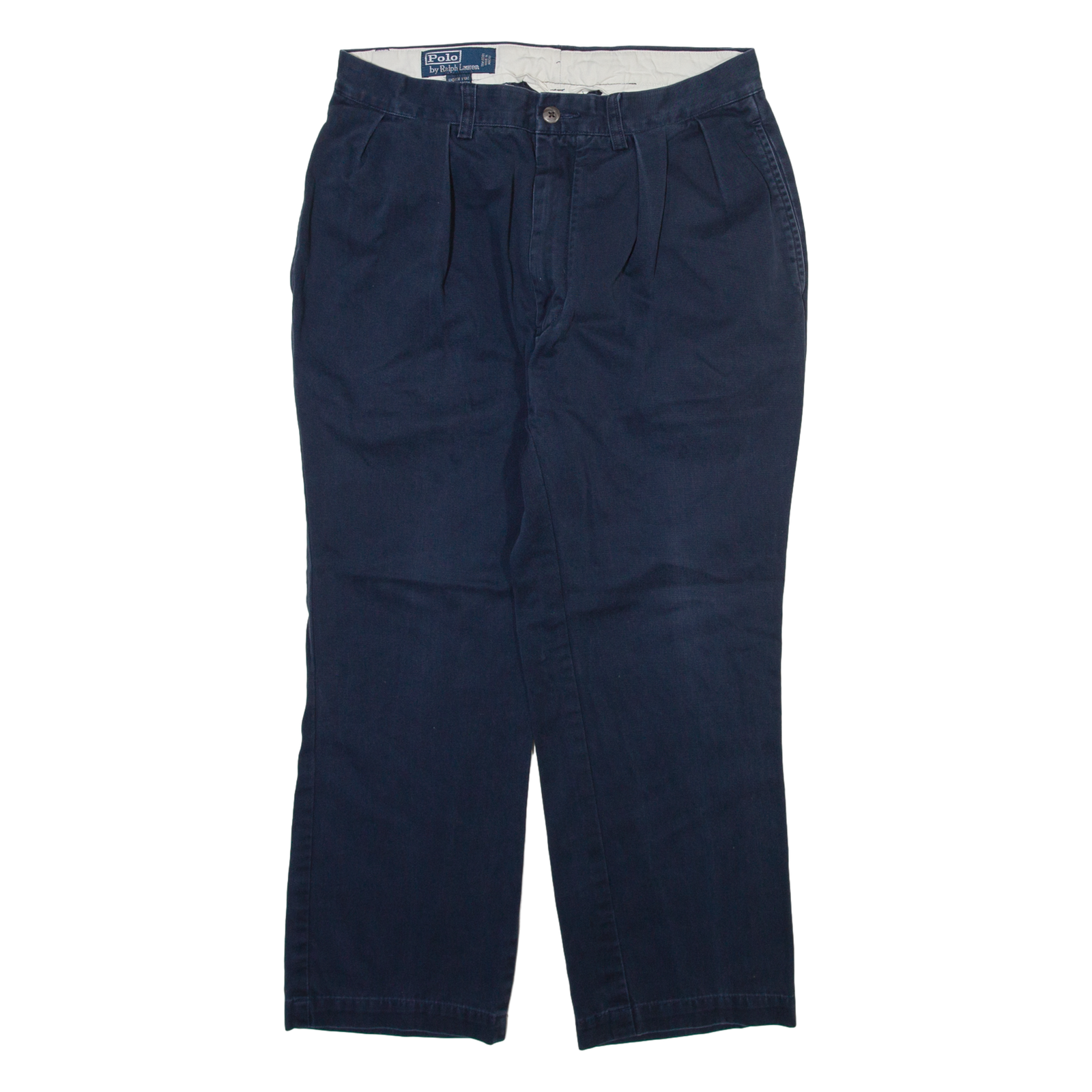 POLO RALPH LAUREN Mens Trousers Blue Regular Straight W29 L21 Refurbished - N/A refurbished available on Cerqular