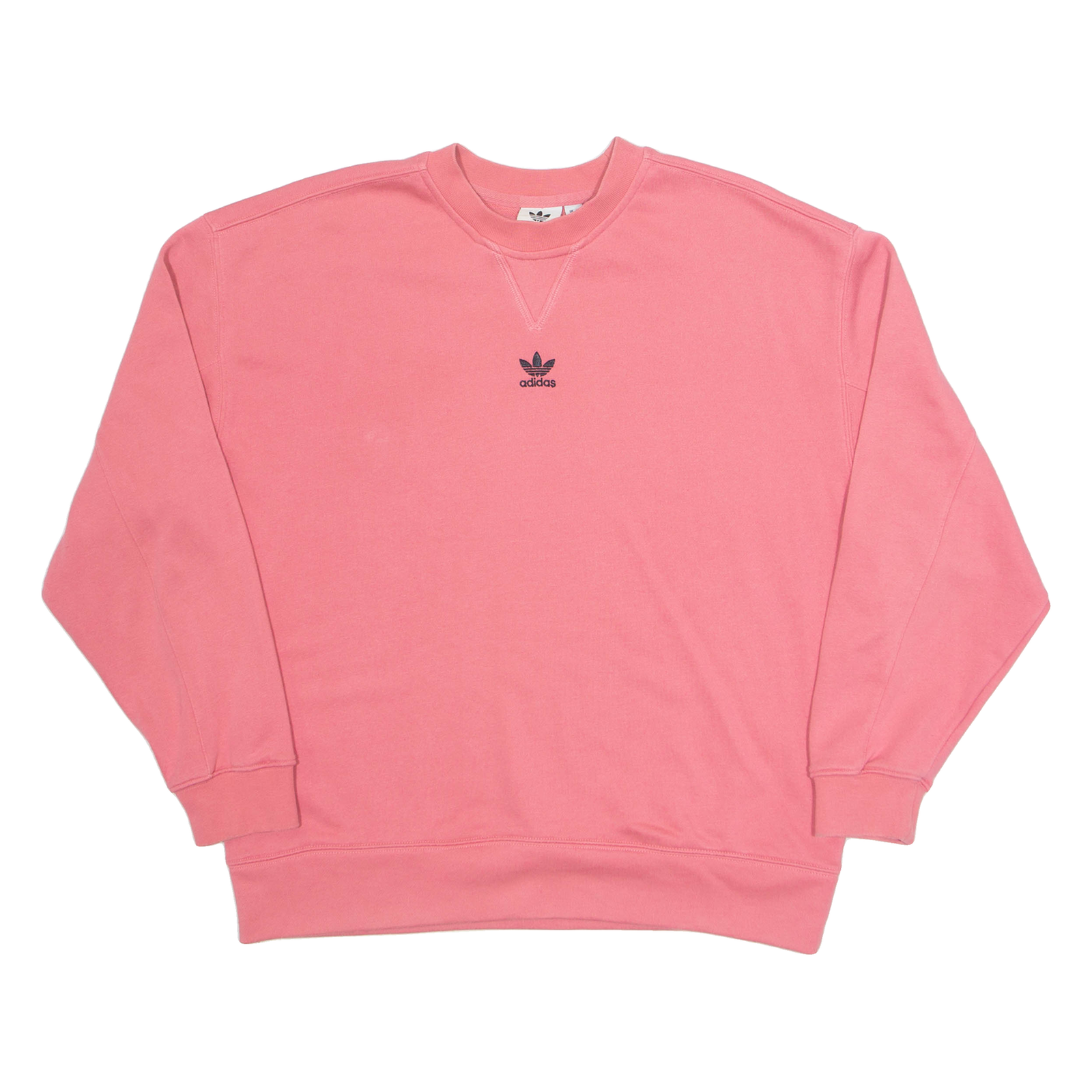 ADIDAS Oversized Womens Sweatshirt Pink UK 6 Refurbished - N/A refurbished available on Cerqular