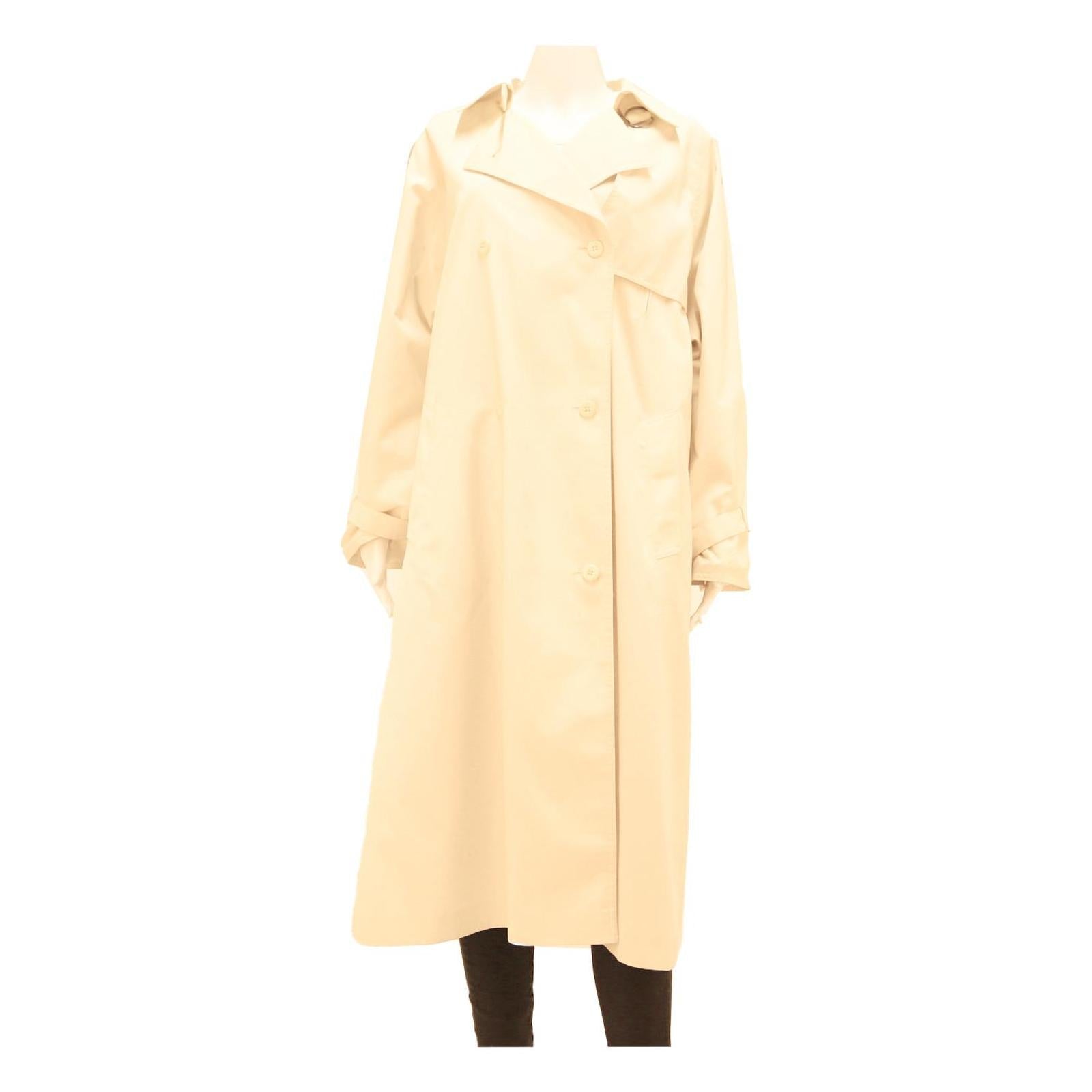 Buy HUCKE Womens Beige Cotton Blend Coat M Classic Button Closure Stylish Refurbished - $45.49 HUCKE Womens Beige Cotton Blend Coat M Classic Button Closure Stylish Refurbished - N/A refurbished available on Cerqular