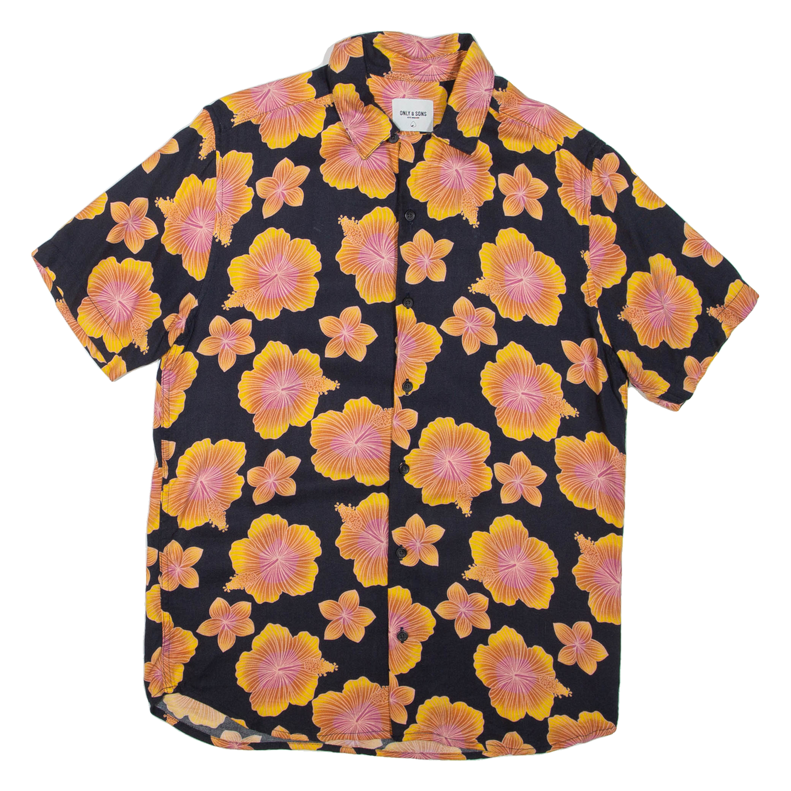 Buy ONLY & SONS Mens Shirt Black Floral S Refurbished - $18.19 ONLY & SONS Mens Shirt Black Floral S Refurbished - N/A refurbished available on Cerqular