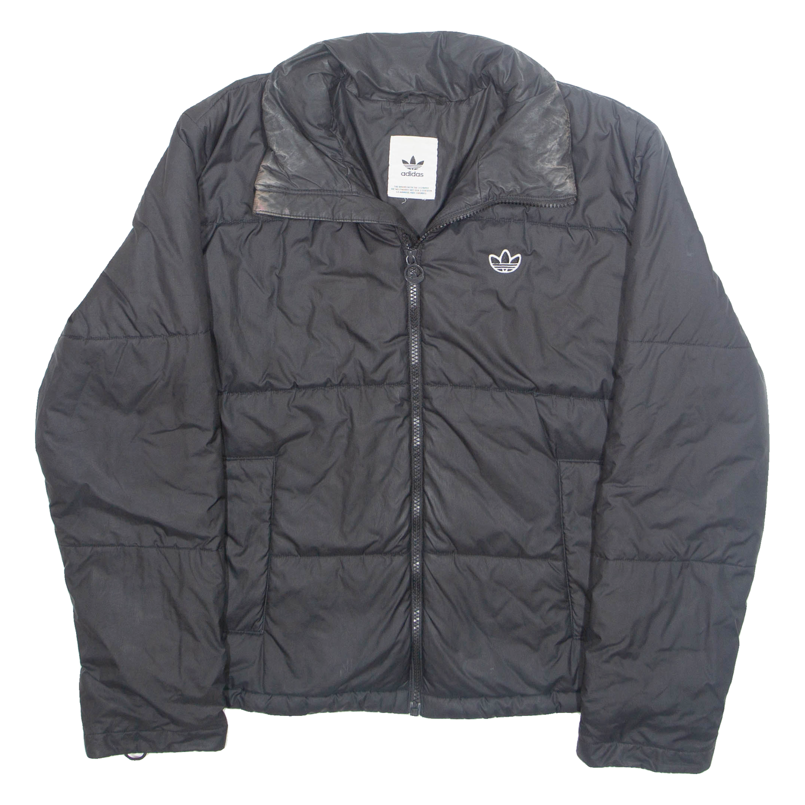 ADIDAS Womens Puffer Jacket Black M Refurbished - N/A refurbished available on Cerqular