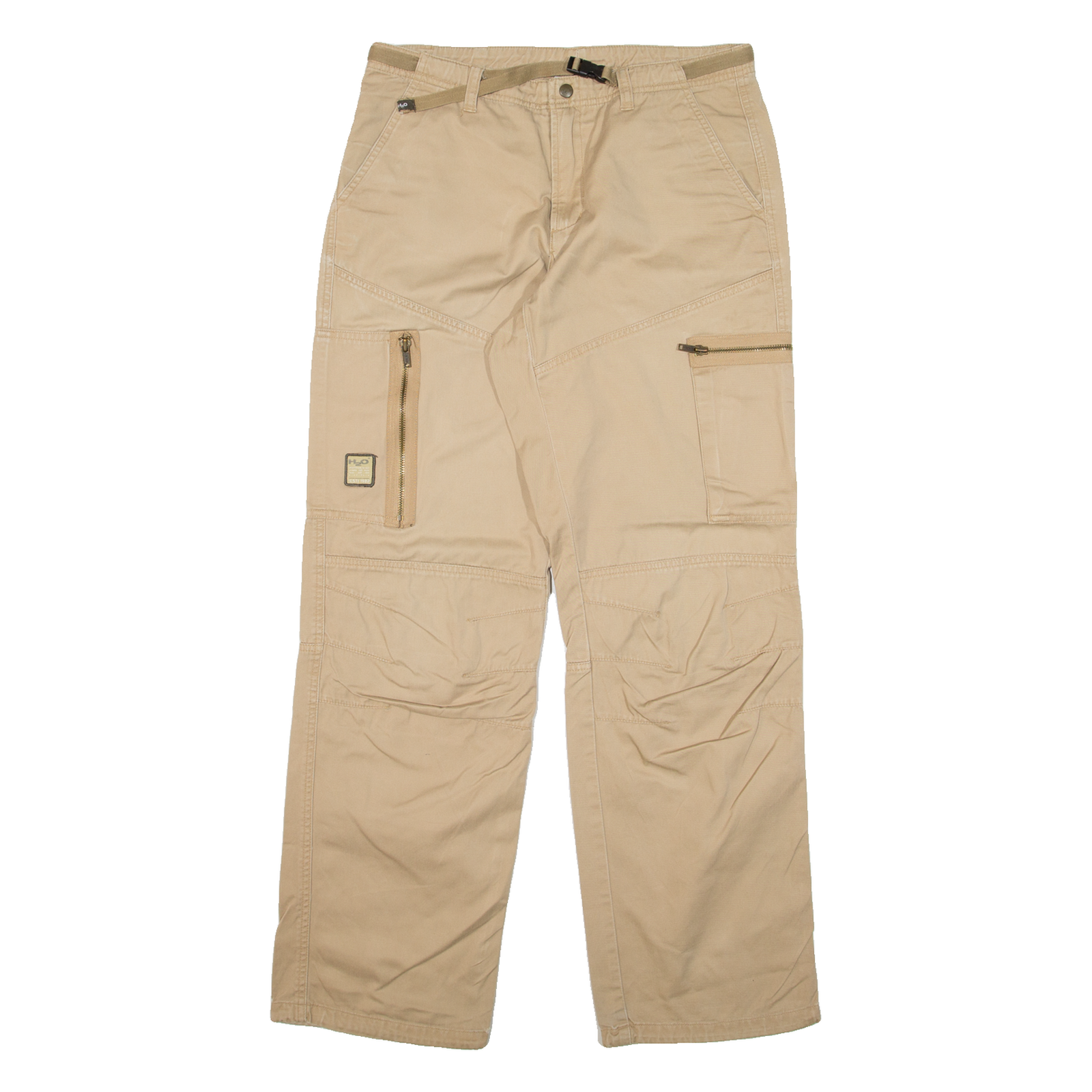 H2O Womens Trousers Beige Relaxed Straight W30 L32 Refurbished - N/A refurbished available on Cerqular