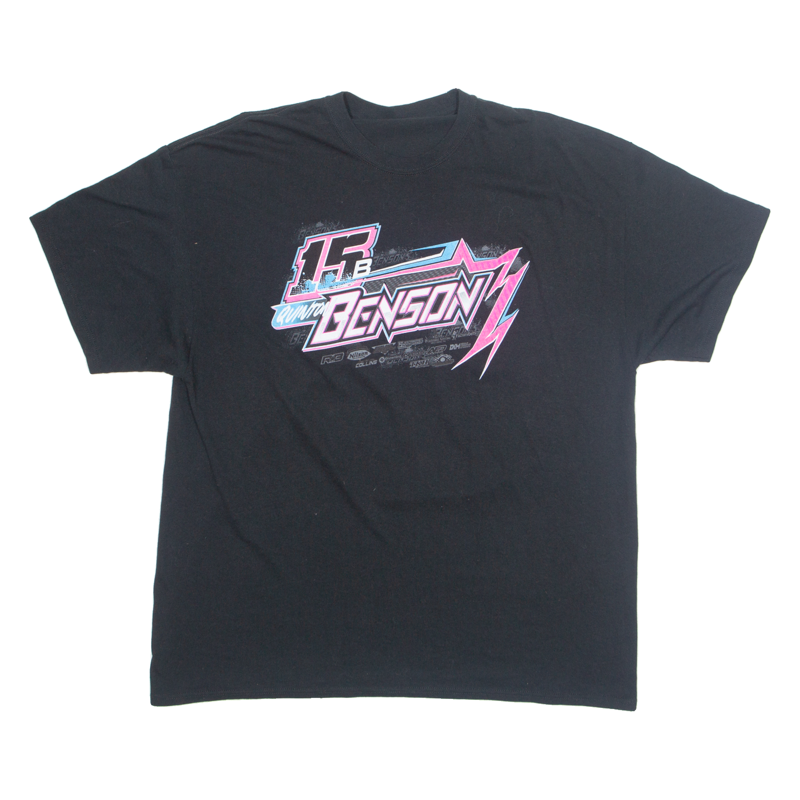 Benson Mens Biker T-Shirt Black XL Refurbished - N/A refurbished available on Cerqular