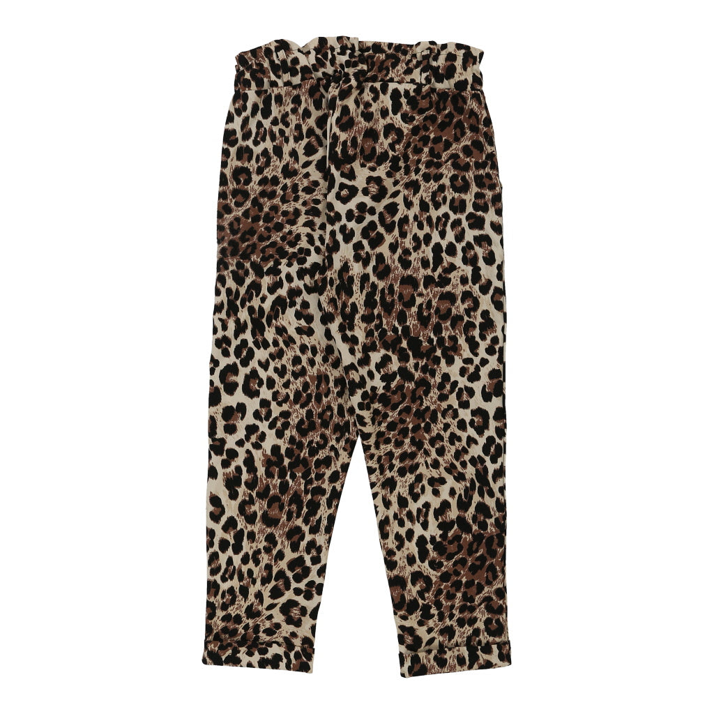 Buy Unbranded Animal print Trousers - Medium Brown Cotton Refurbished - $24.11 Unbranded Animal print Trousers - Medium Brown Cotton Refurbished - Thrifted (note: this is a term often used to describe second- refurbished available on Cerqular