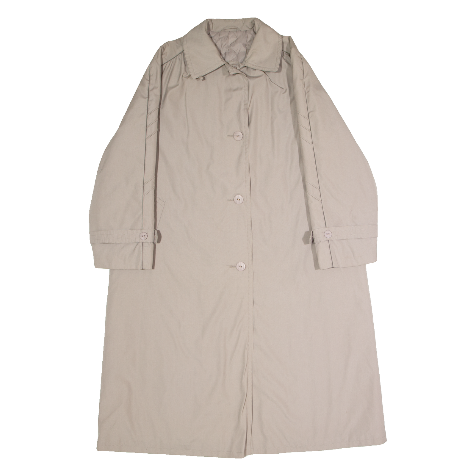 Womens Trench Coat Grey XL Refurbished - N/A refurbished available on Cerqular