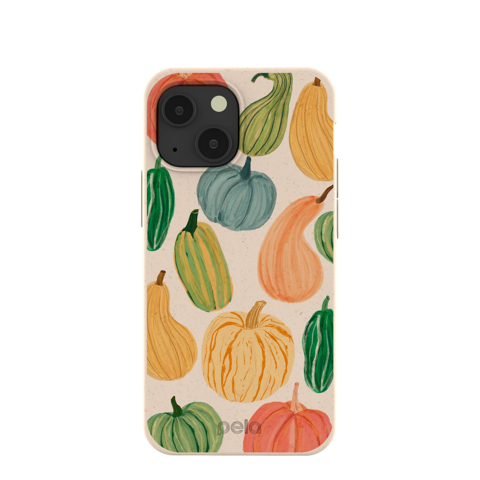 Seashell Autumn Garden iPhone 13 Mini Case Refurbished - Pela Case refurbished available on Cerqular