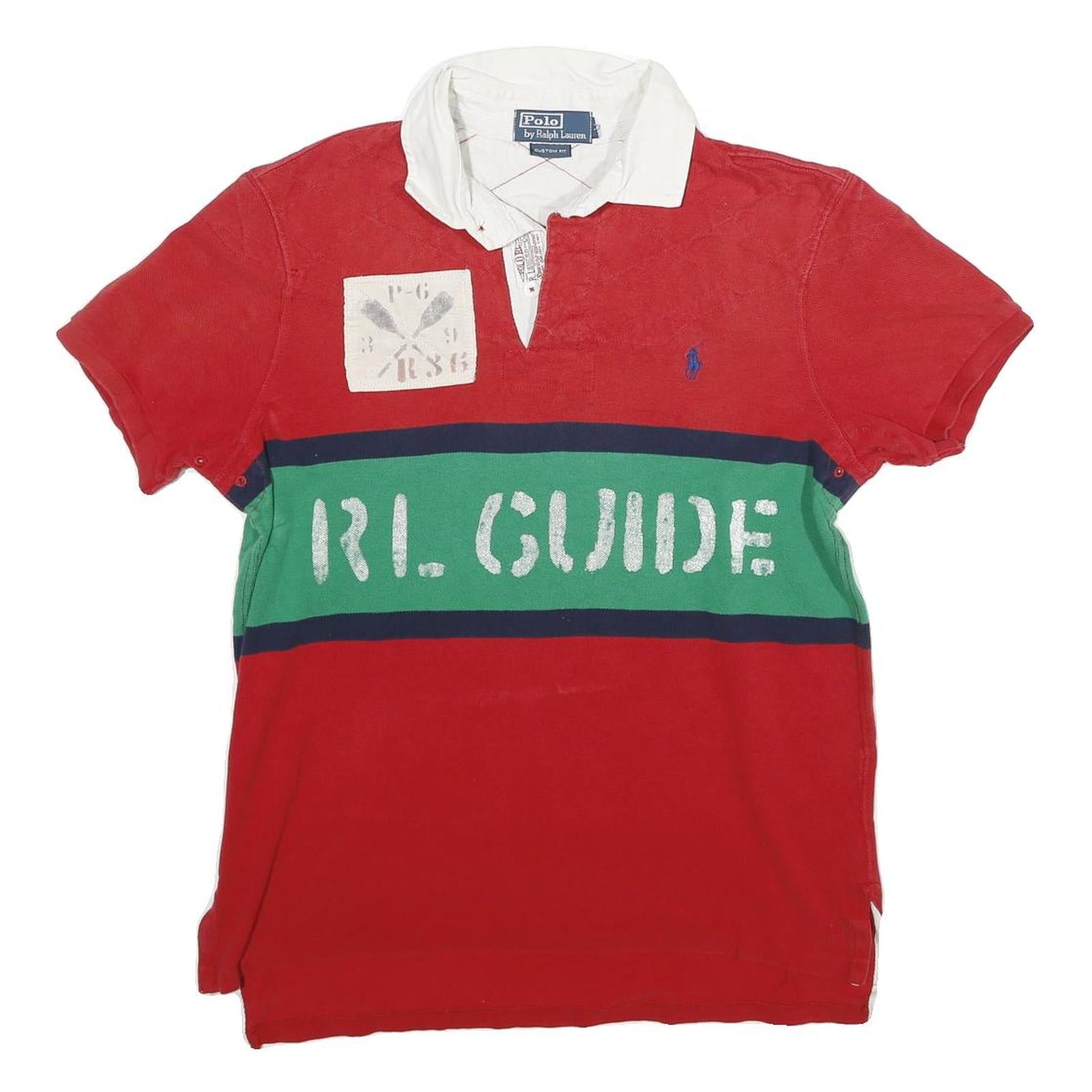Buy POLO RALPH LAUREN Womens Red & Green RL Guide Cotton Short Sleeve M Polo Shirt Refurbished - $45.49 POLO RALPH LAUREN Womens Red & Green RL Guide Cotton Short Sleeve M Polo Shirt Refurbished - N/A refurbished available on Cerqular