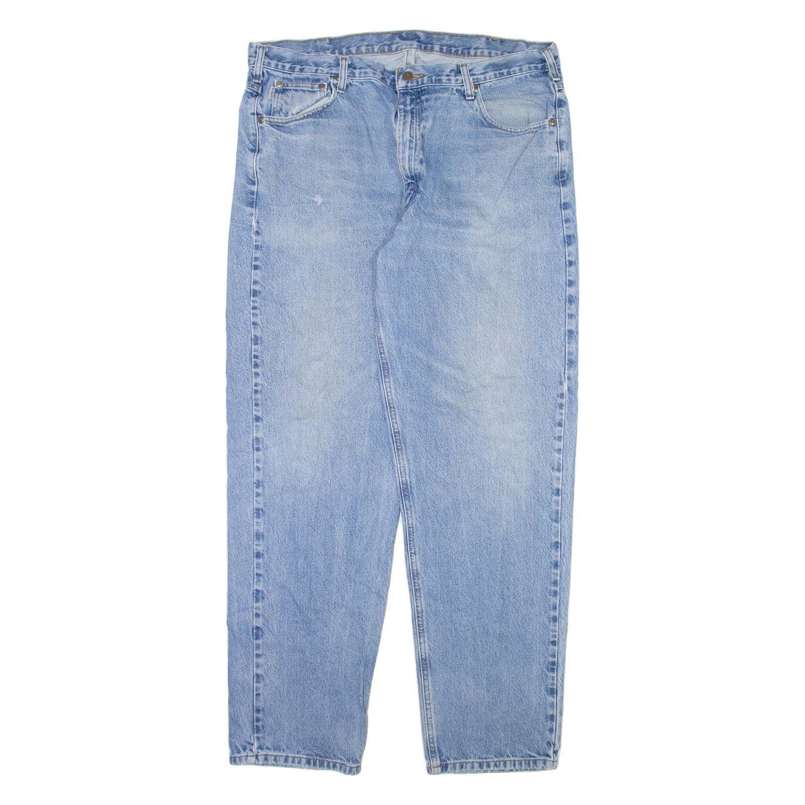 CARHARTT Mens Jeans Blue Relaxed Skinny Stone Wash W40 L34 Refurbished - N/A refurbished available on Cerqular