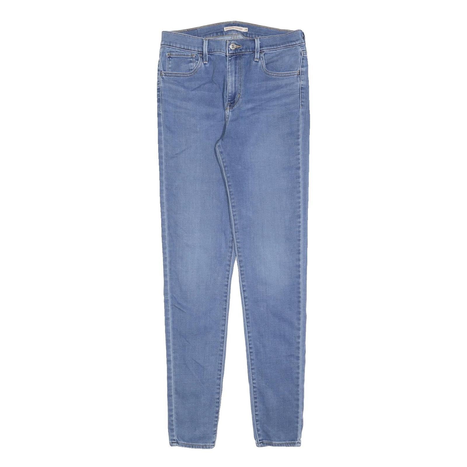 LEVI'S 720 Womens Jeans Blue Slim Skinny Denim Medium W29 L32 Zip Refurbished - N/A refurbished available on Cerqular