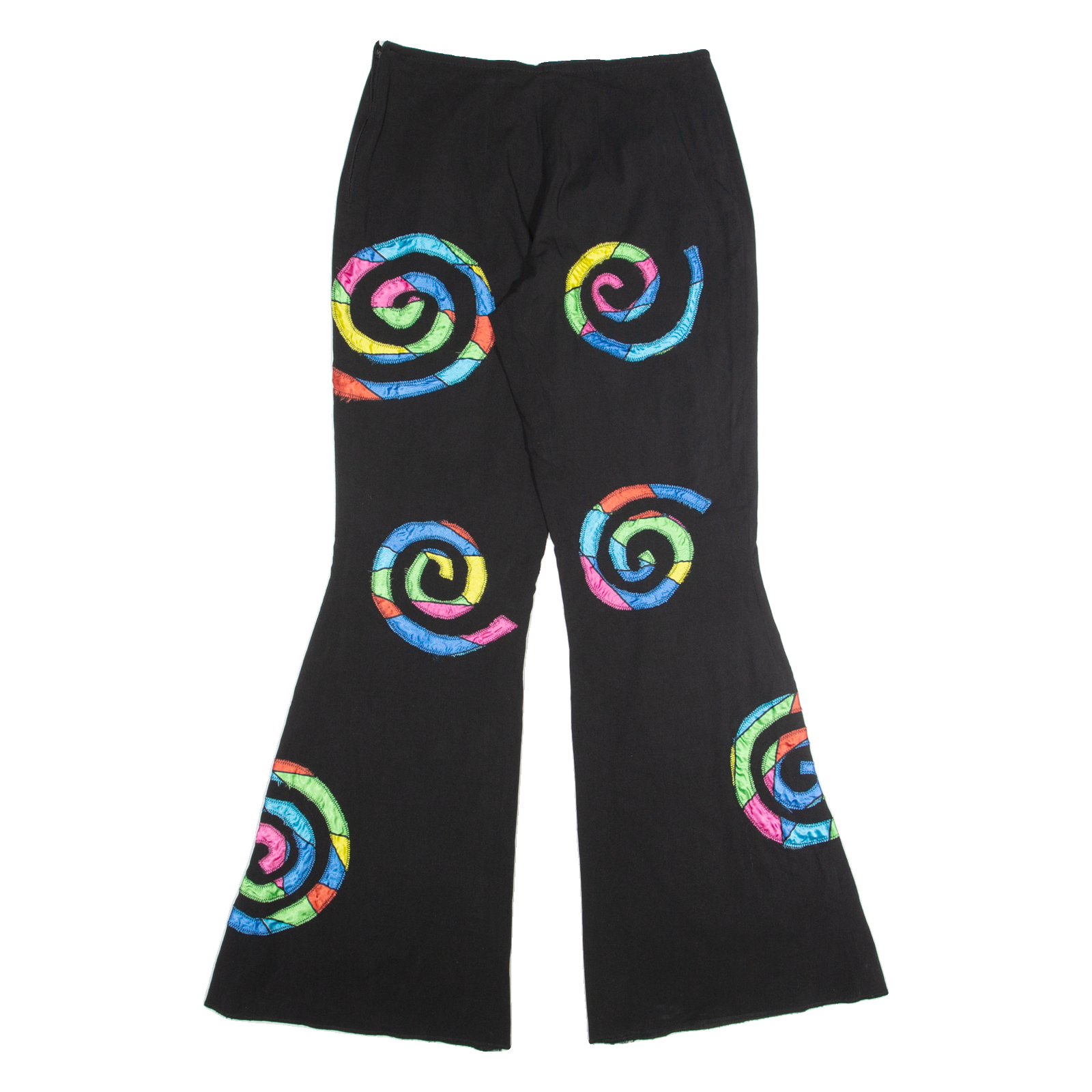 Womens Trousers Black Regular Flared W28 L32 Refurbished - N/A refurbished available on Cerqular