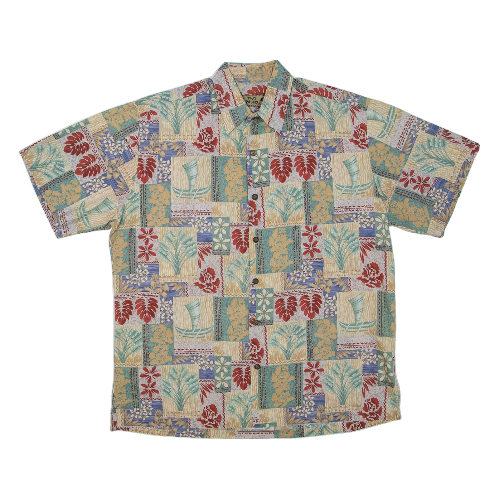 Buy TWO PALMS Mens Shirt Green Crazy Pattern L Refurbished - $15.59 TWO PALMS Mens Shirt Green Crazy Pattern L Refurbished - N/A refurbished available on Cerqular