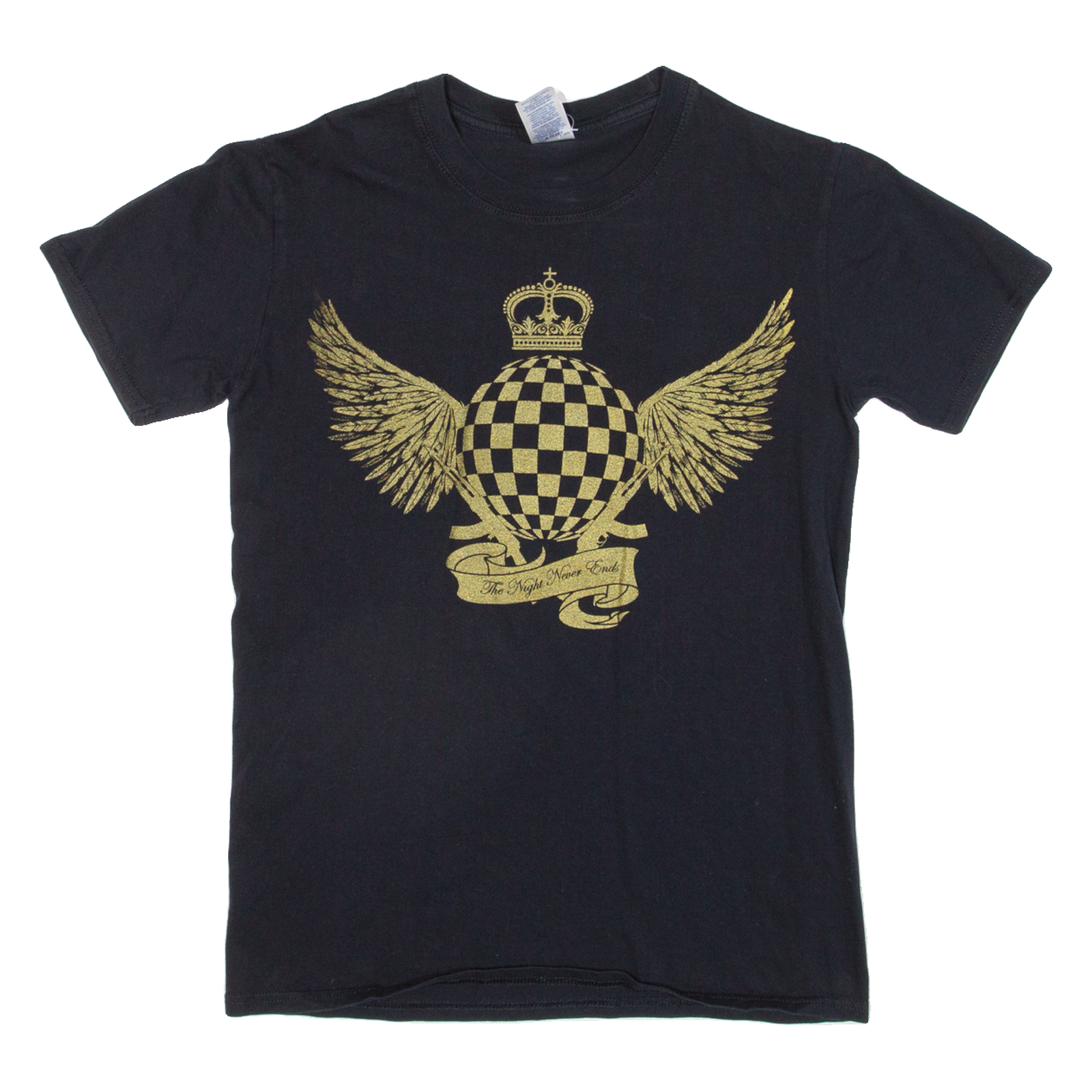 GILDAN The Night Never Ends Mens T-Shirt Black S Refurbished - N/A refurbished available on Cerqular