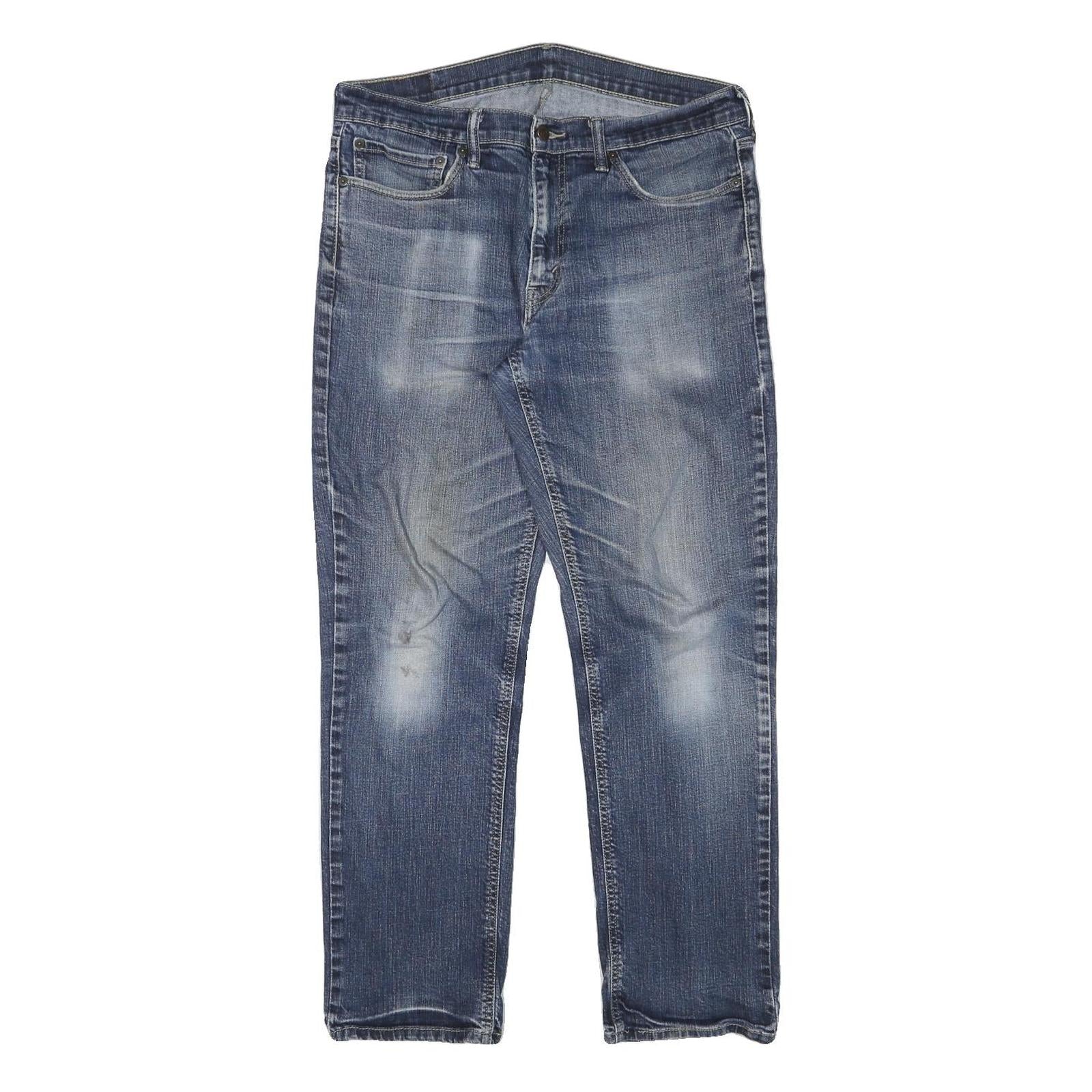 LEVI'S Mens Jeans Blue Regular Straight Denim Medium W33 L29 Classic Zip Cotton Refurbished - N/A refurbished available on Cerqular