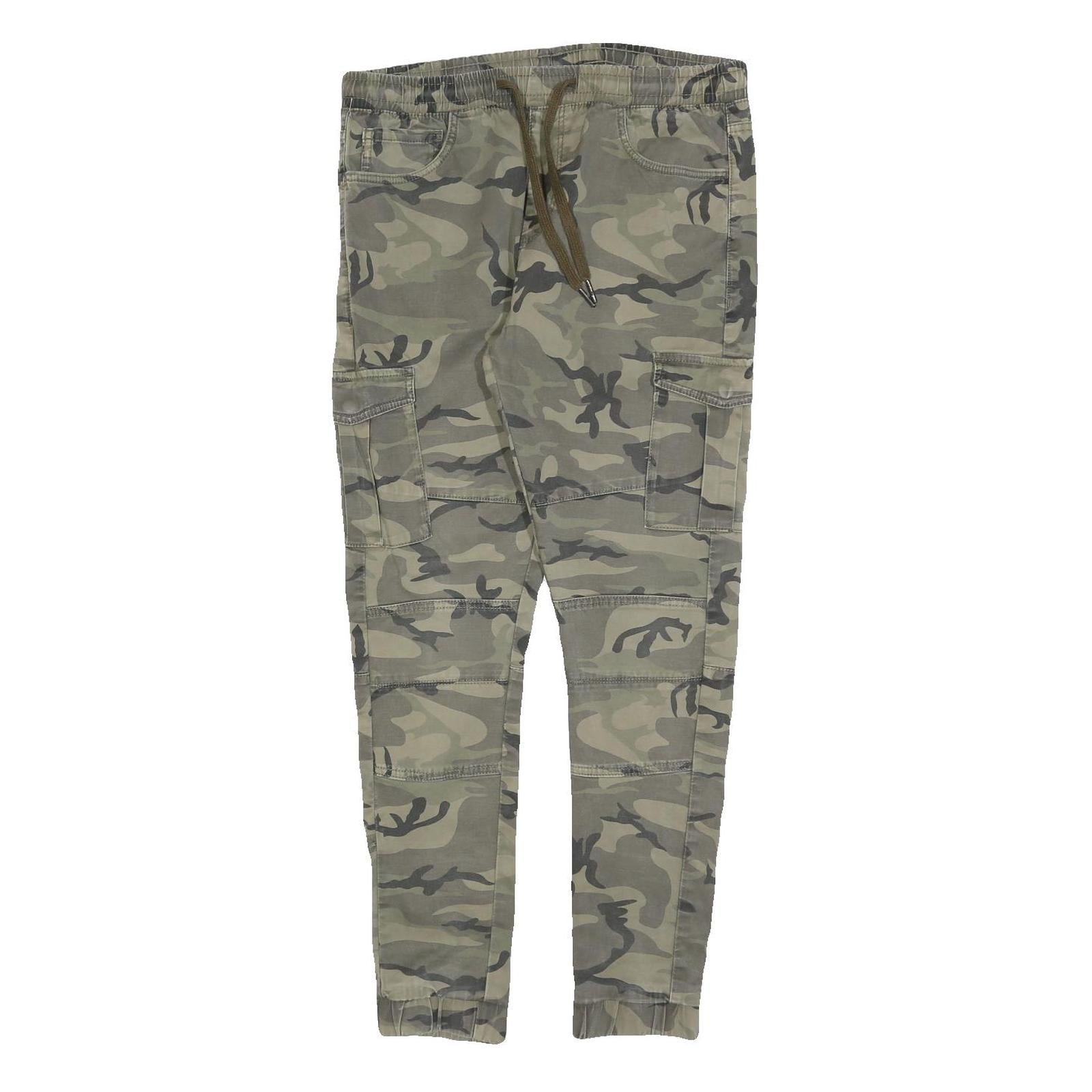 Buy FSBN Mens Cotton Blend Slim Drawstring Cargo Trousers W32 L28 Camouflage Refurbished - $49.39 FSBN Mens Cotton Blend Slim Drawstring Cargo Trousers W32 L28 Camouflage Refurbished - N/A refurbished available on Cerqular