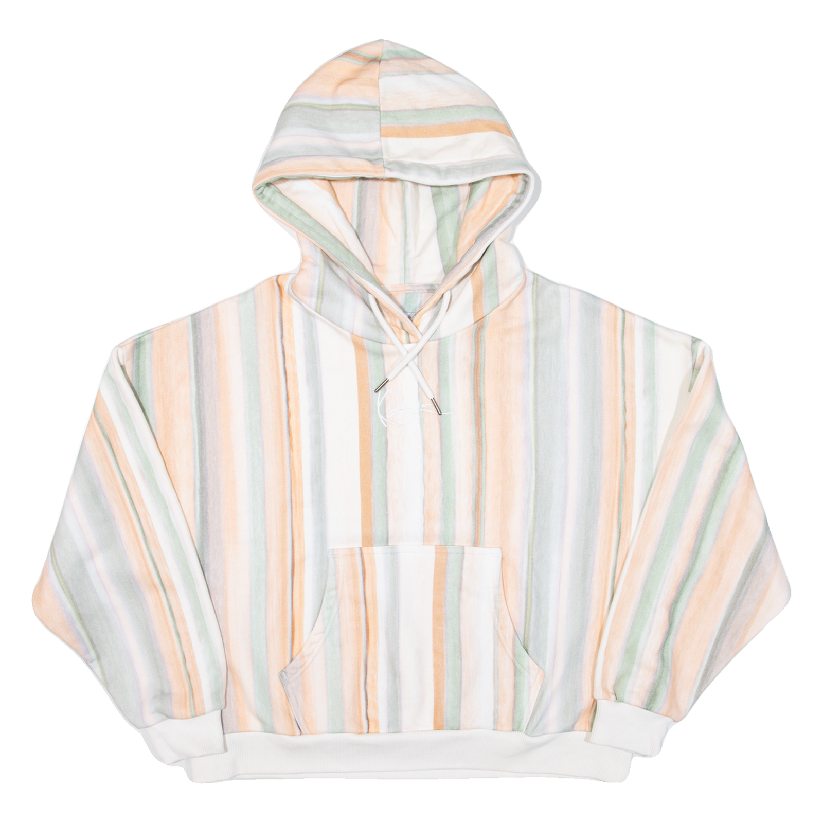 KARL KANI Womens Pink Hoodie M Refurbished - N/A refurbished available on Cerqular