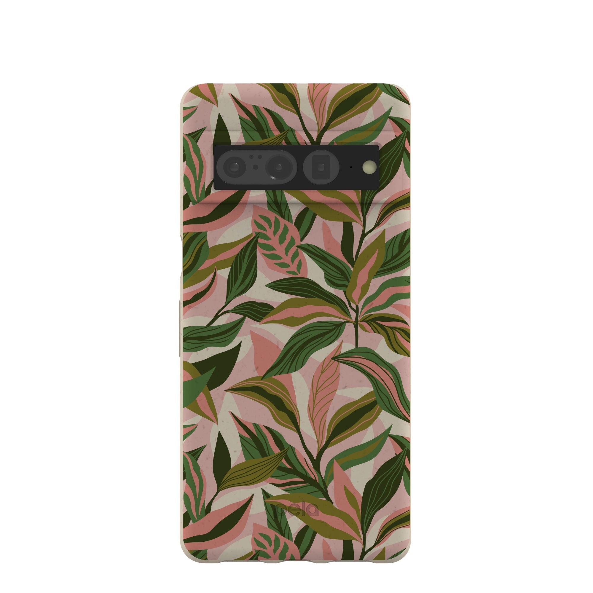 London Fog Pink Botanics Google Pixel 7 Pro Case Refurbished - Pela Case refurbished available on Cerqular
