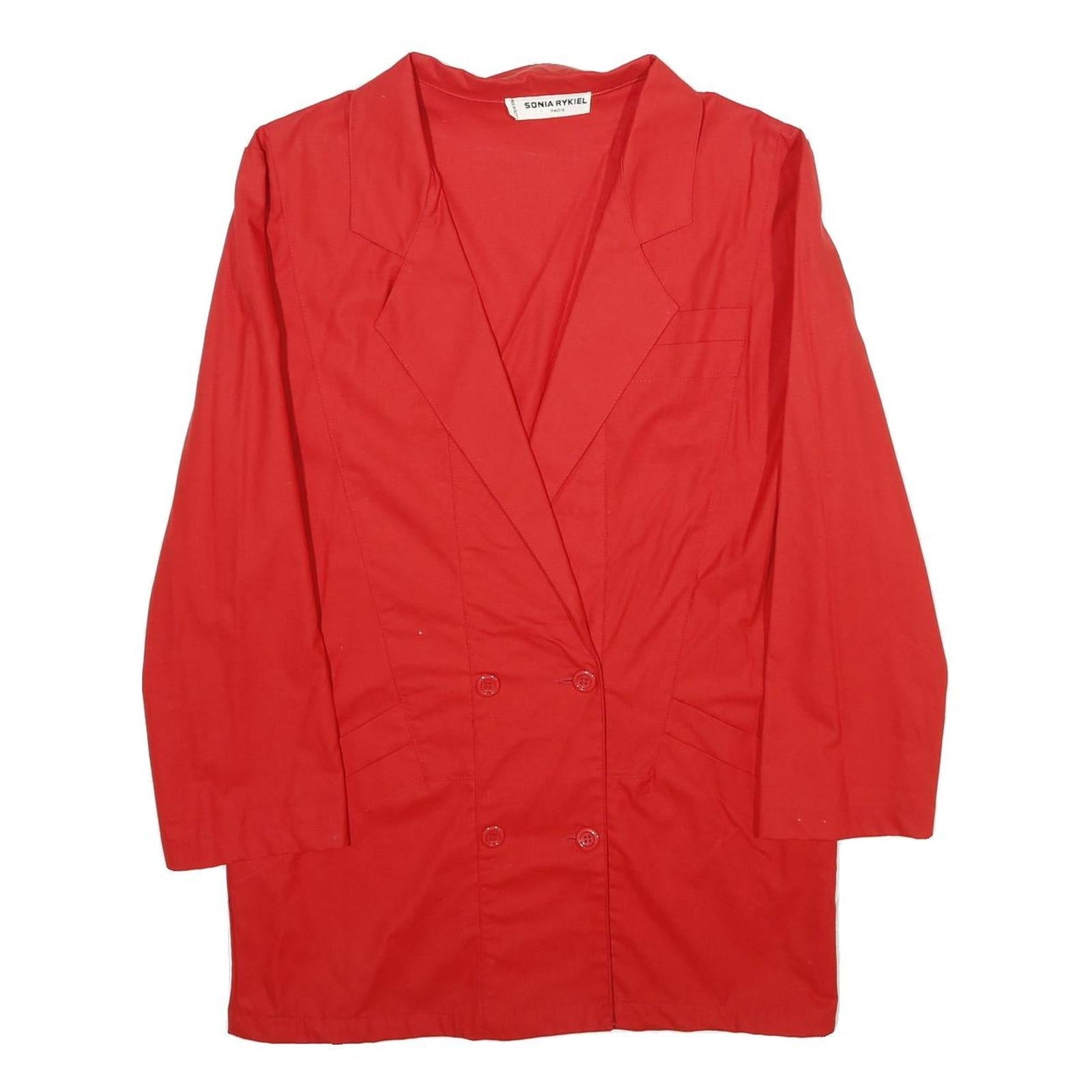 Buy SONIA RYKIEL Womens Red Jacket L Woven Button Classic Elegant Lightweight Refurbished - $32.49 SONIA RYKIEL Womens Red Jacket L Woven Button Classic Elegant Lightweight Refurbished - N/A refurbished available on Cerqular