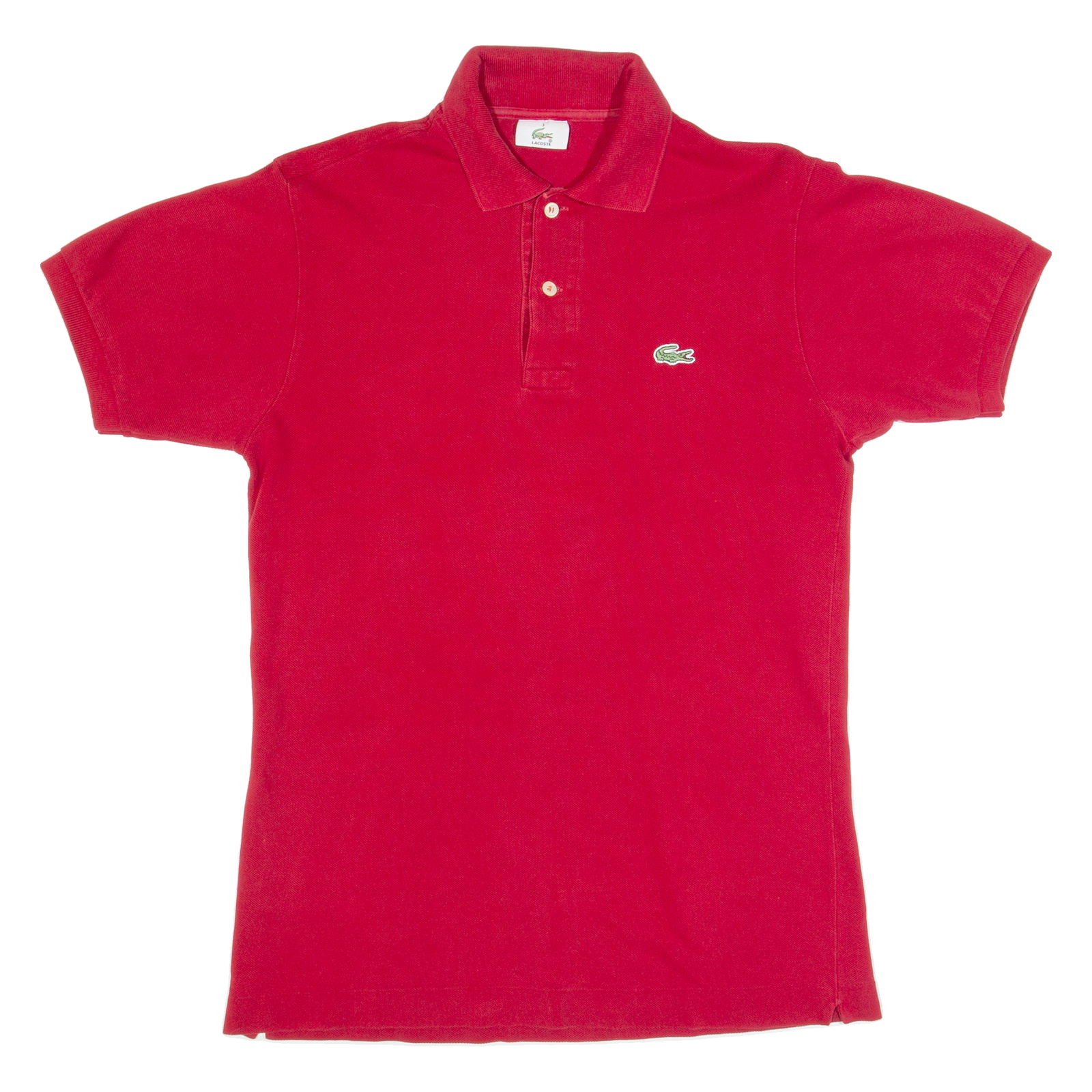 LACOSTE Mens Polo Shirt Red S Refurbished - N/A refurbished available on Cerqular