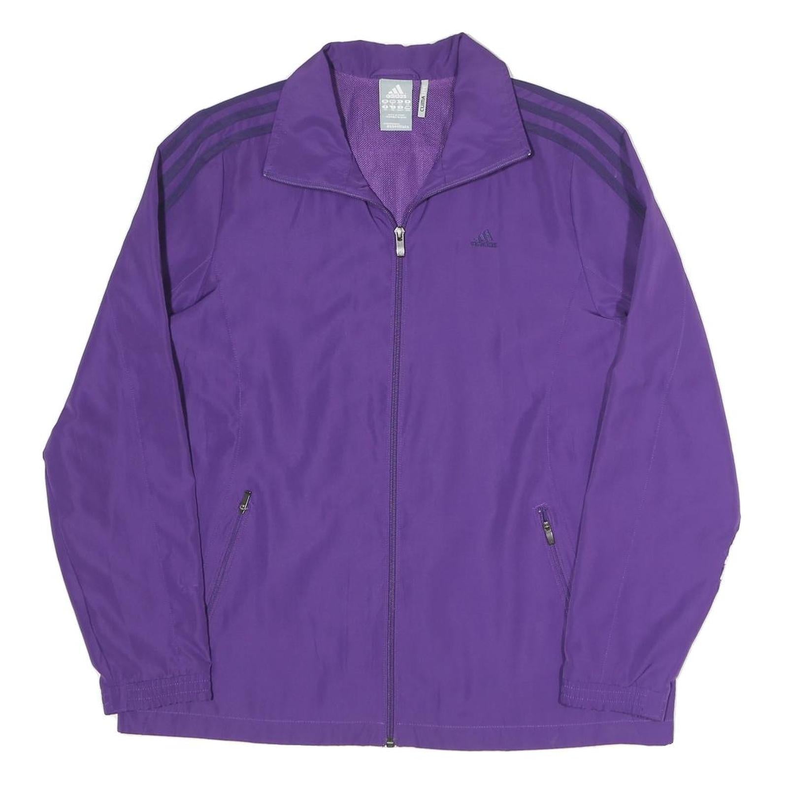 Buy ADIDAS Womens Purple Classic Jacket UK 14 Polyester Blend Zip Sportswear Refurbished - $41.59 ADIDAS Womens Purple Classic Jacket UK 14 Polyester Blend Zip Sportswear Refurbished - N/A refurbished available on Cerqular