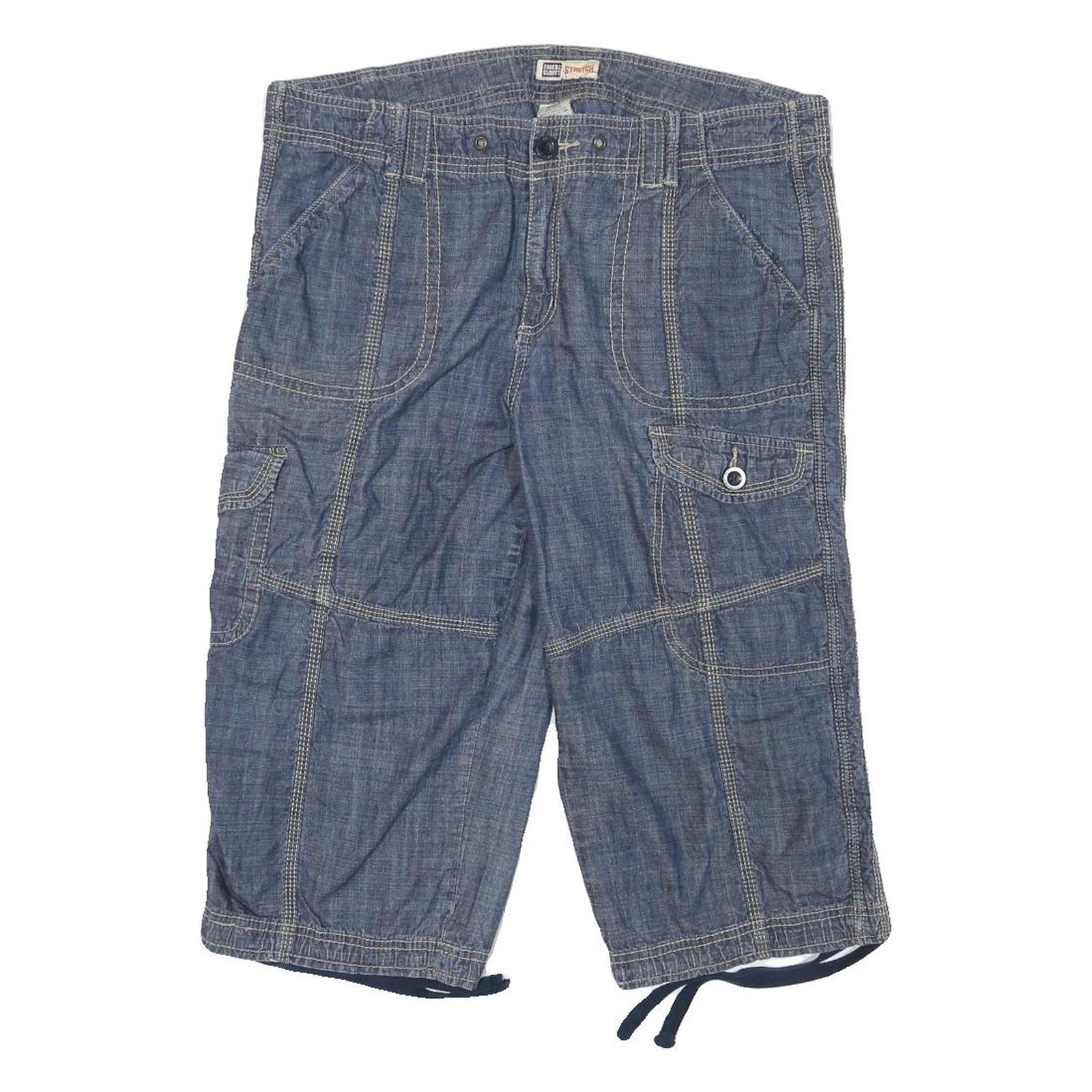 Buy FADED GLORY Womens Blue Casual Denim Cargo Shorts XL W35 Stretch Cotton Blend Refurbished - $18.19 FADED GLORY Womens Blue Casual Denim Cargo Shorts XL W35 Stretch Cotton Blend Refurbished - N/A refurbished available on Cerqular