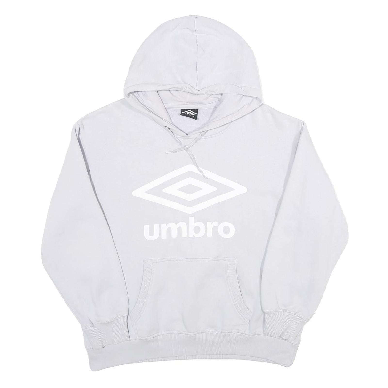Buy UMBRO Mens White Hoodie M Cotton Blend Pullover Casual Streetwear Refurbished - $29.89 UMBRO Mens White Hoodie M Cotton Blend Pullover Casual Streetwear Refurbished - N/A refurbished available on Cerqular