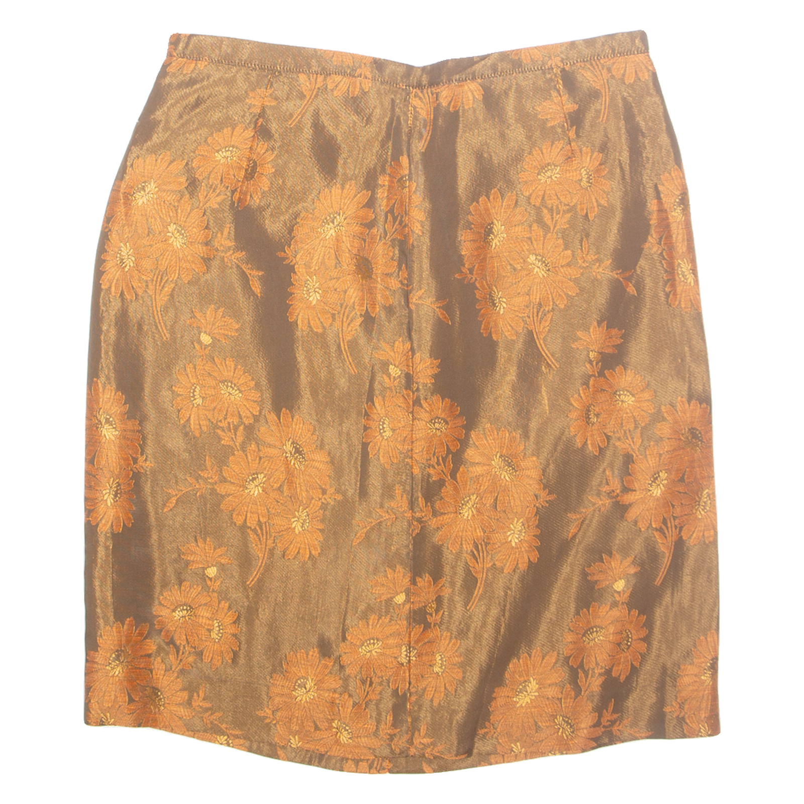 Buy Womens Straight Skirt Orange Knee Length Floral M Refurbished - $18.19 Womens Straight Skirt Orange Knee Length Floral M Refurbished - N/A refurbished available on Cerqular