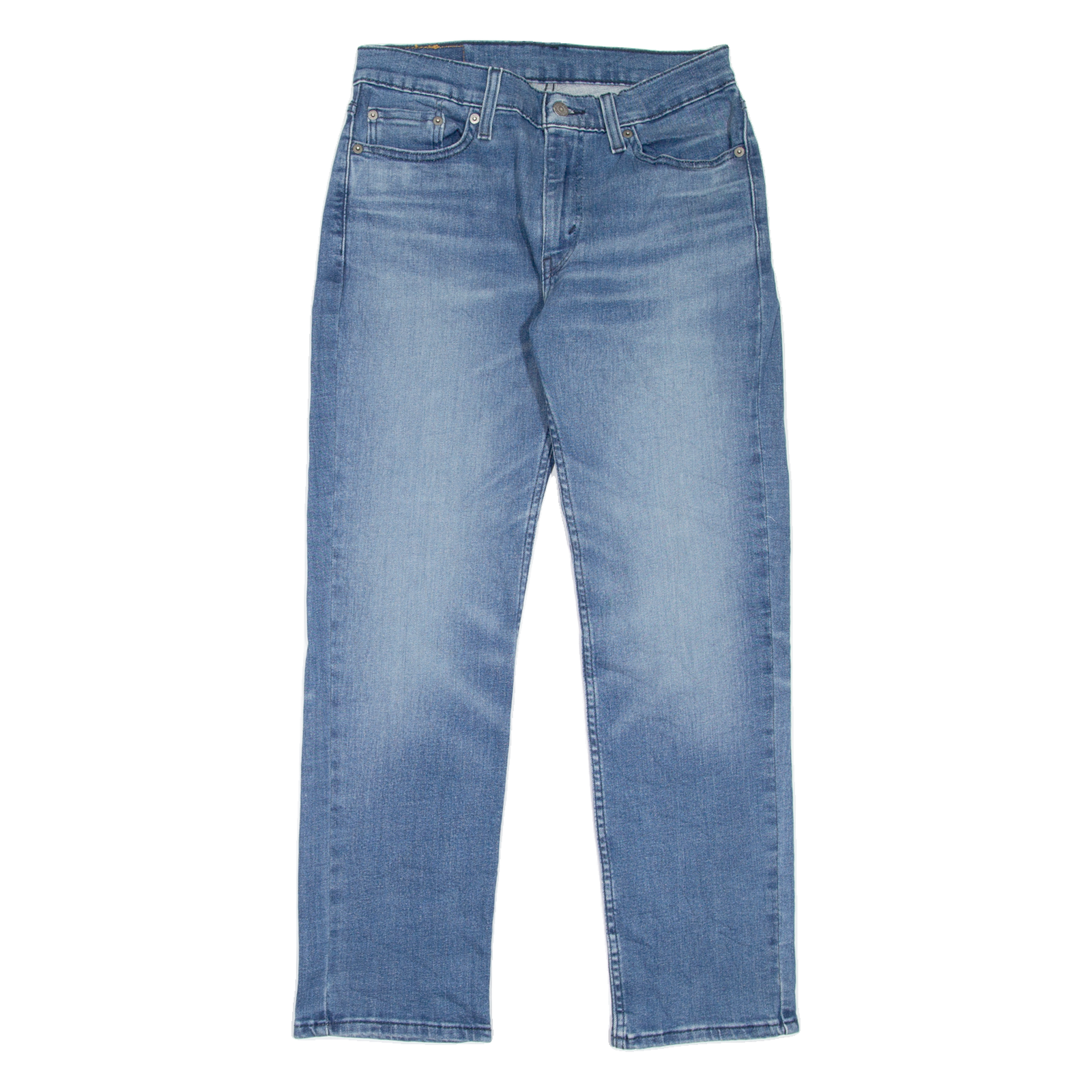 LEVI'S 514 Jeans Mens Blue Slim Straight Stone Wash W30 L30 Refurbished - N/A refurbished available on Cerqular