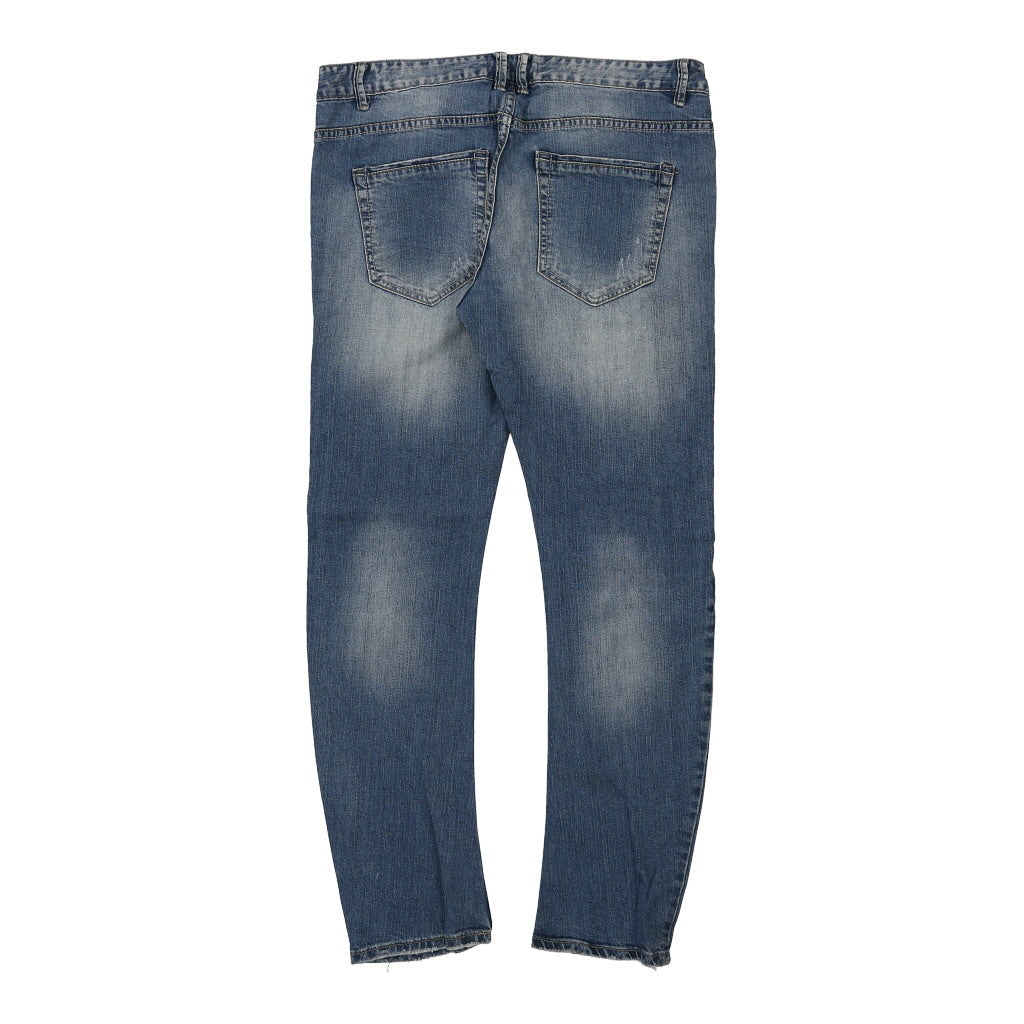 Invictus Jeans - 36W UK 16 Blue Cotton Refurbished - Thrifted (note: this is a term often used to describe second- refurbished available on Cerqular