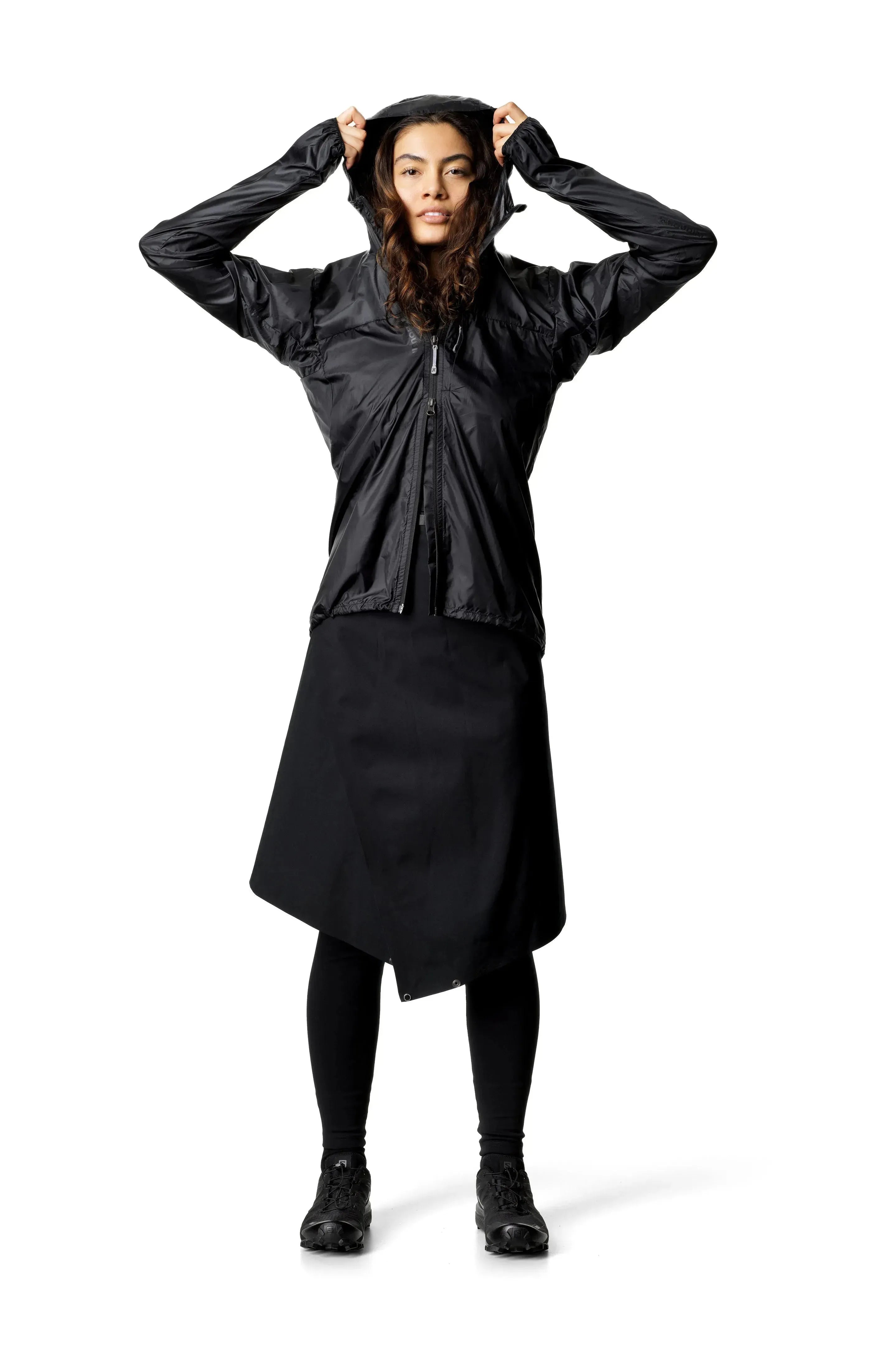 W's Come Along Jacket | Color: true black | Size: XS Refurbished - Houdini Sportswear refurbished available on Cerqular