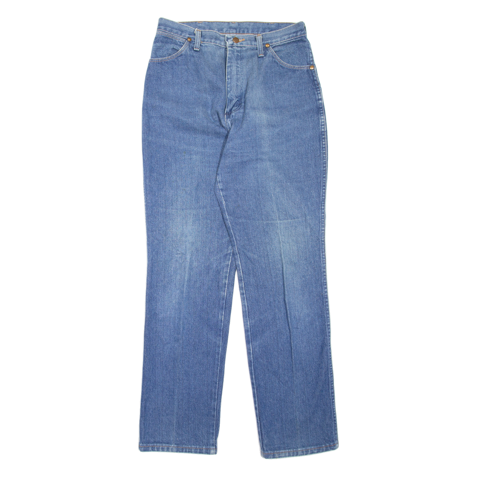 WRANGLER Womens Jeans Blue Regular Mom 90s W28 L32 Refurbished - N/A refurbished available on Cerqular
